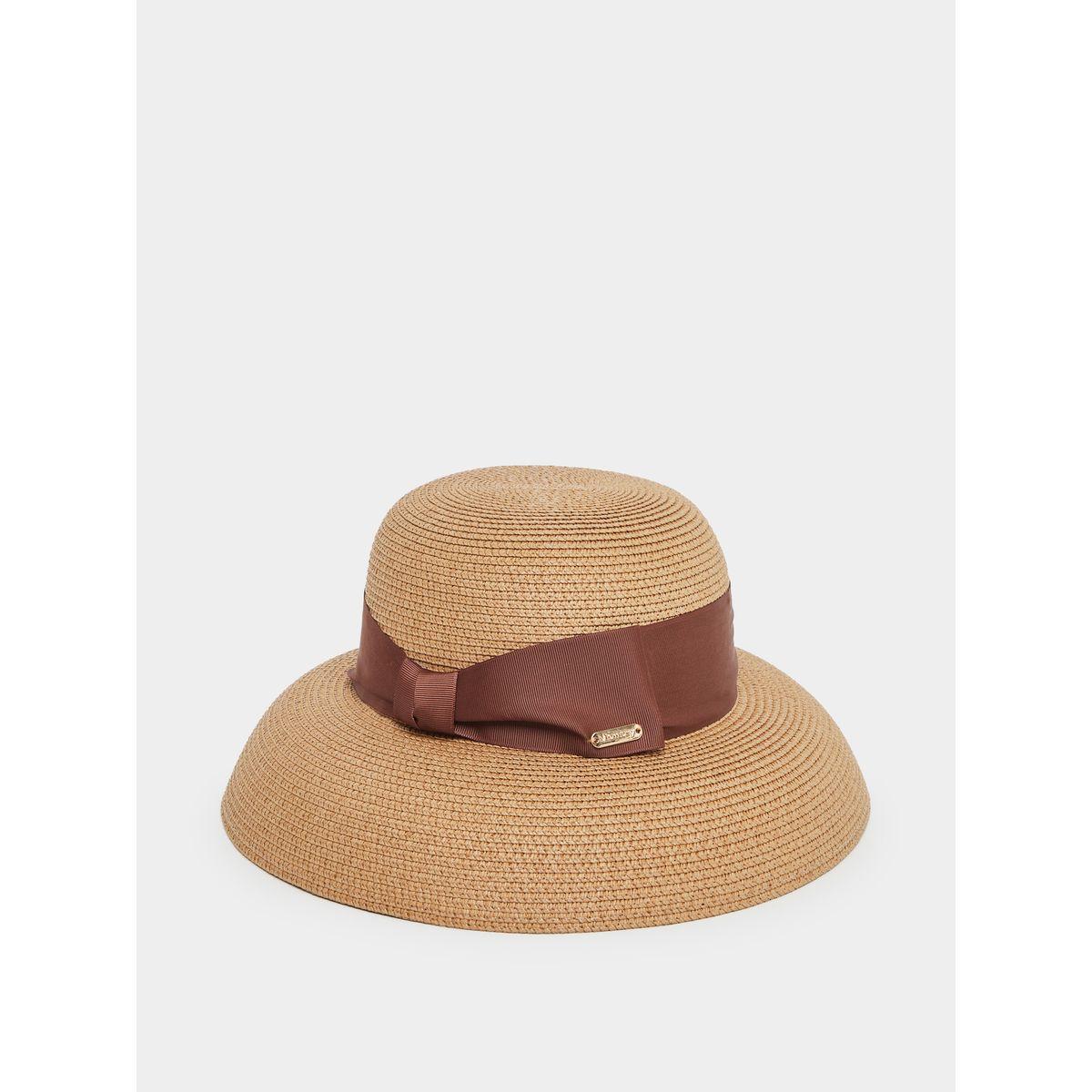 قبعة قش برباط ريبون-women-clothingaccessories-capsandhats-image-3