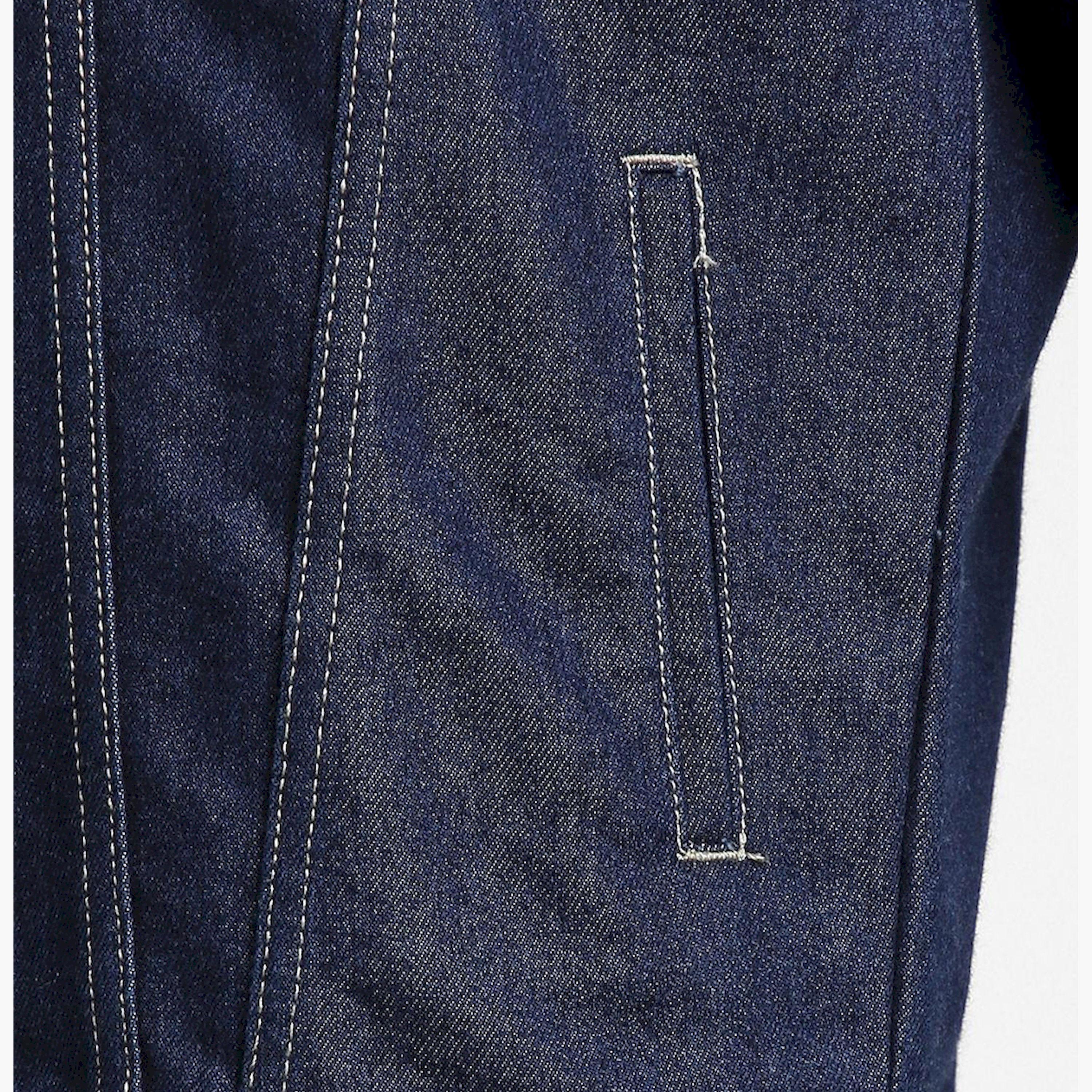 دينيس لينغو× ستايلي-  سترة جينز أزرق-men-clothing-jacketsandblazers-jackets-image-7