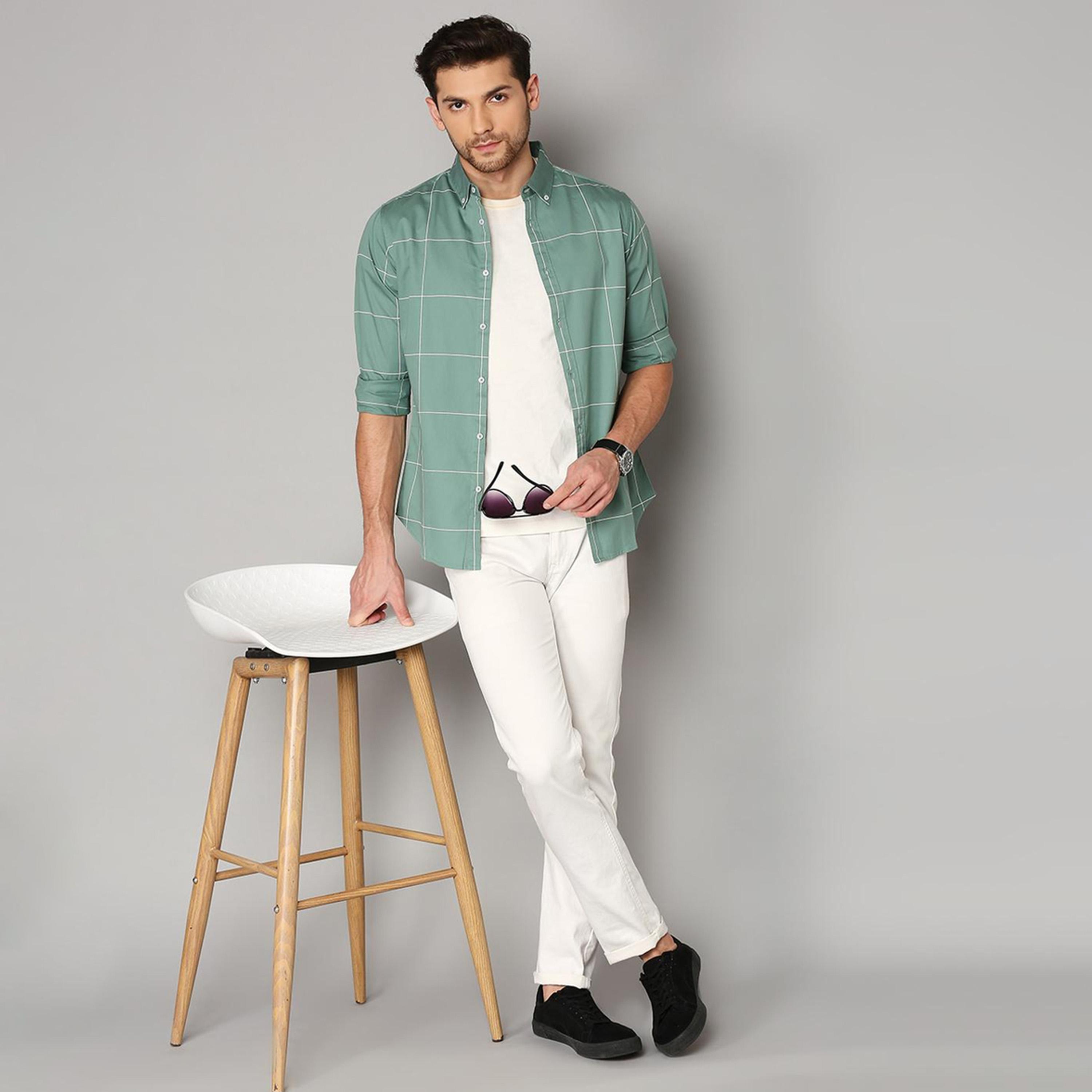Dennis Lingo X Styli Solid Casual Spread Shirt-men-clothing-shirts-image-5