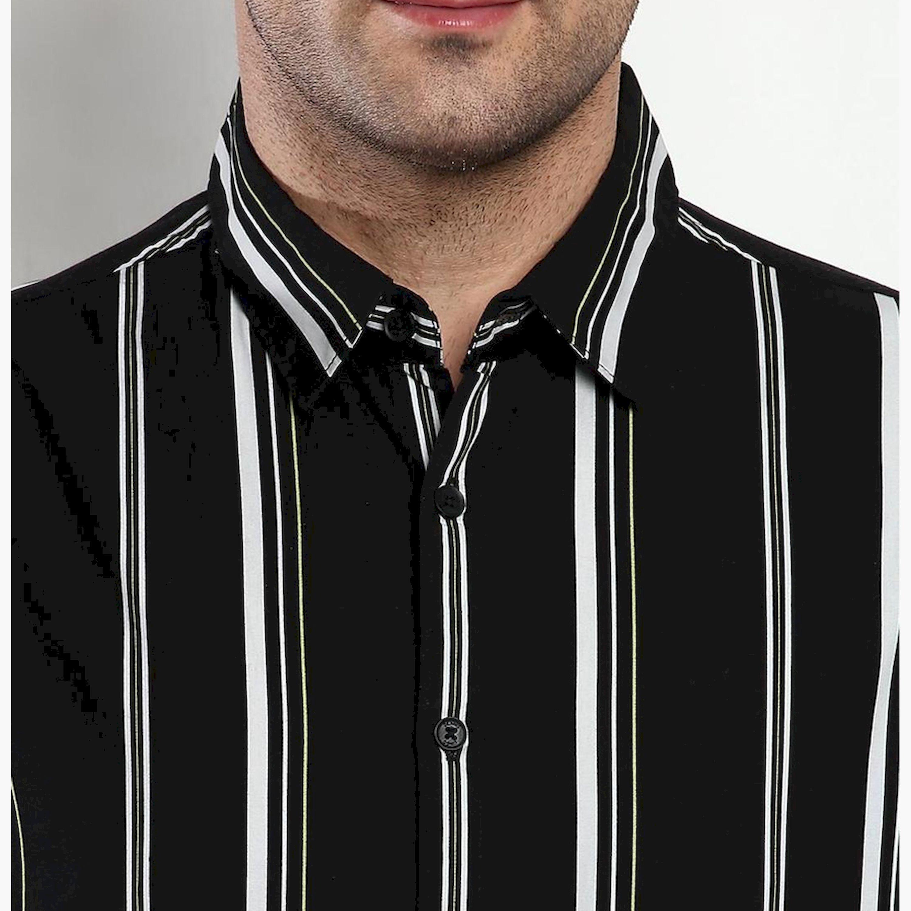 Dennis Lingo X Styli Solid Casual Spread Shirt-men-clothing-shirts-image-4