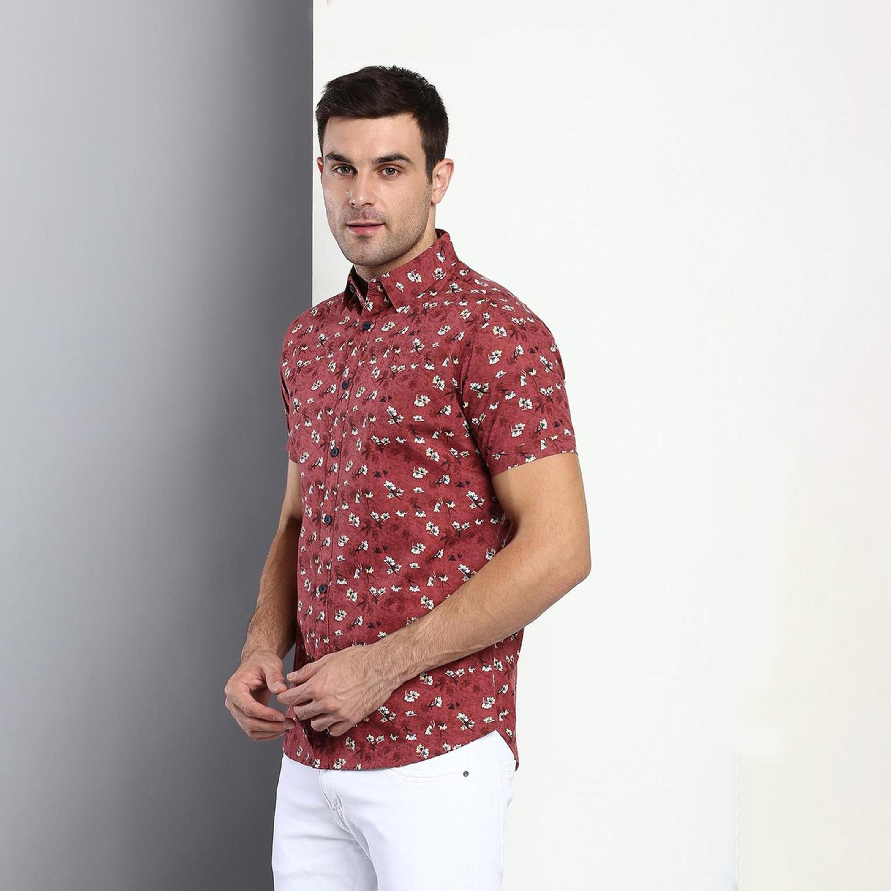 Dennis Lingo X Styli Solid Casual Spread Shirt-men-clothing-shirts-image-1