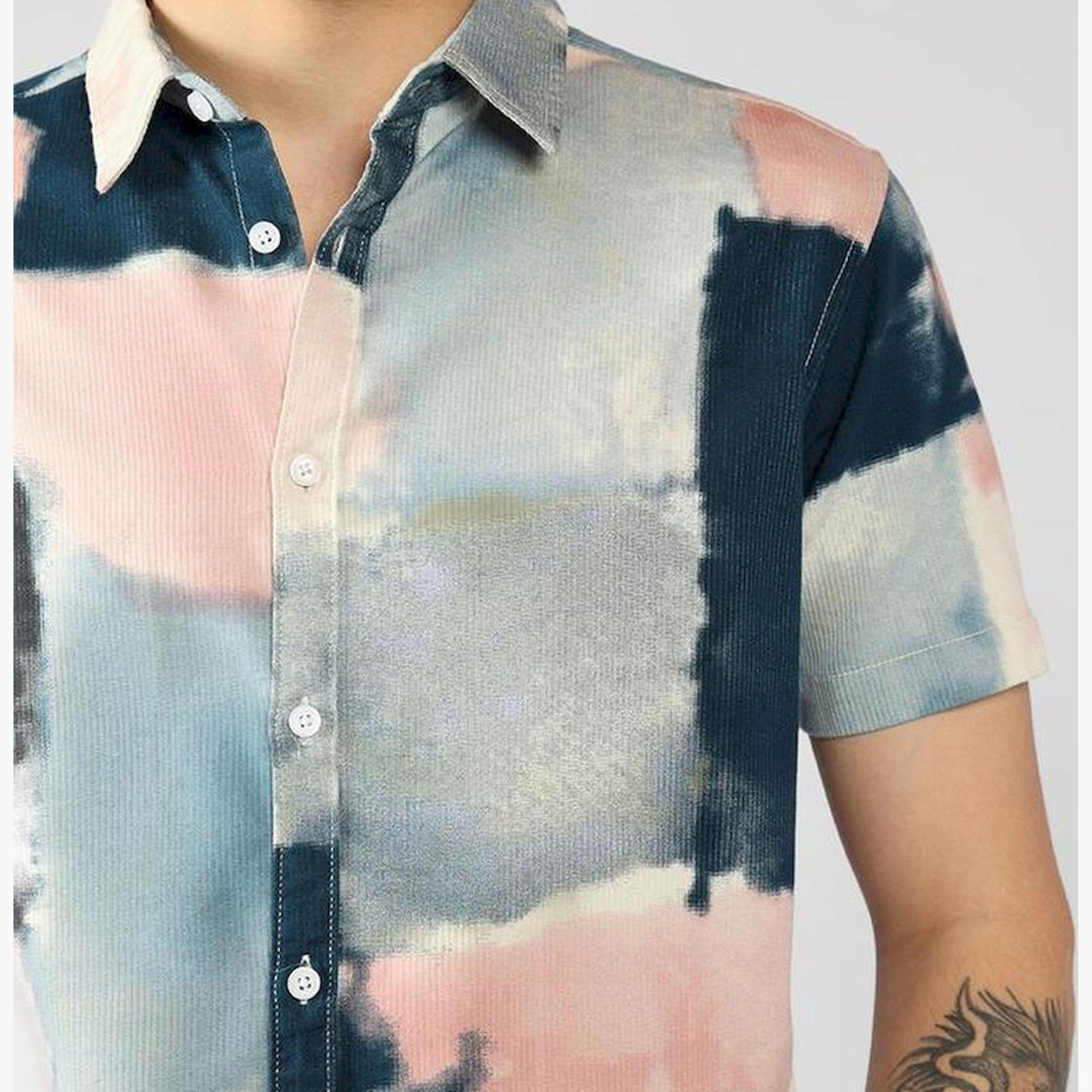 Dennis Lingo X Styli Spread Collar Cotton Dobby Textured Print Casual Shirt-men-clothing-shirts-image-5