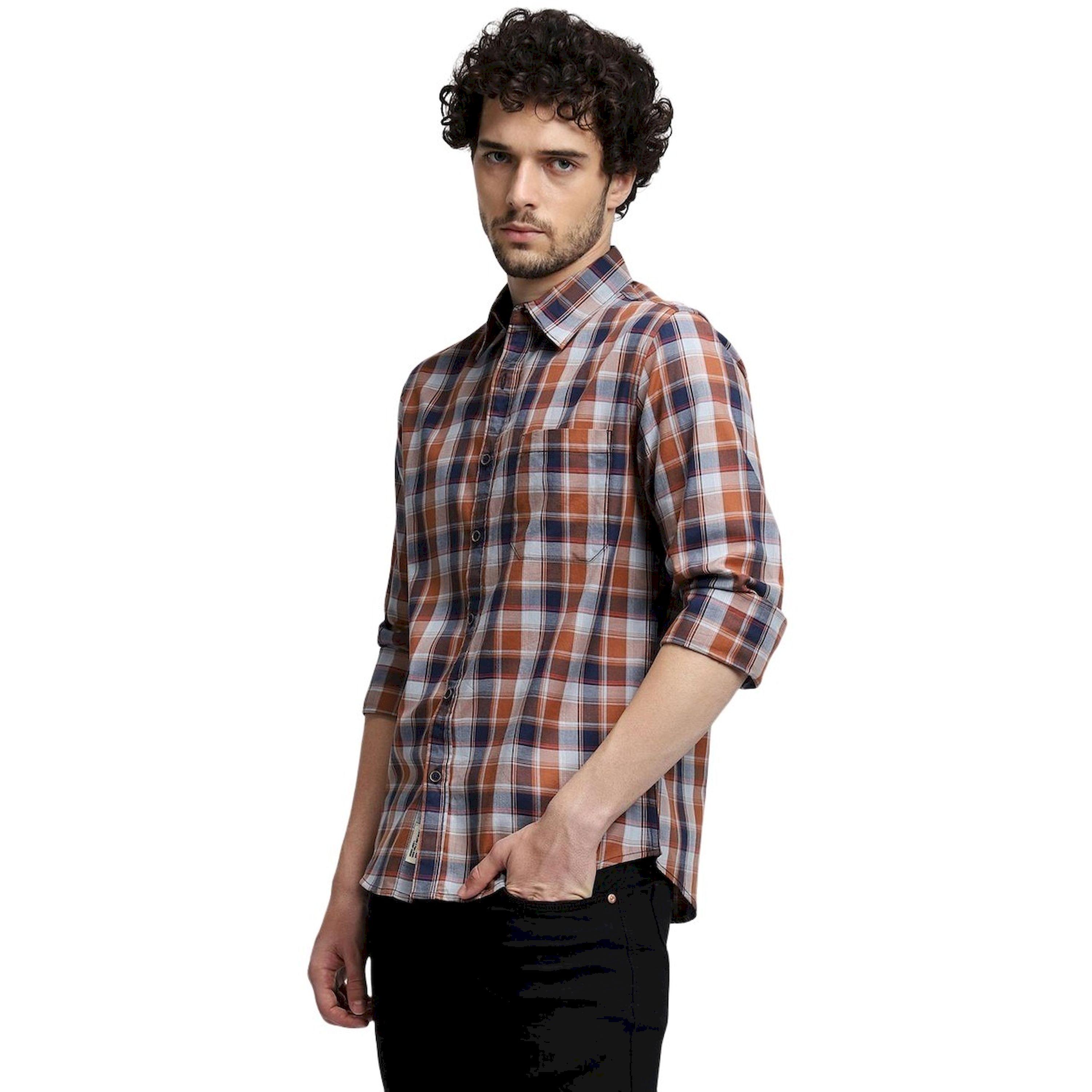 Dennis Lingo X Styli Checked Spread Collar Regular Fit Shirt-men-clothing-shirts-image-4