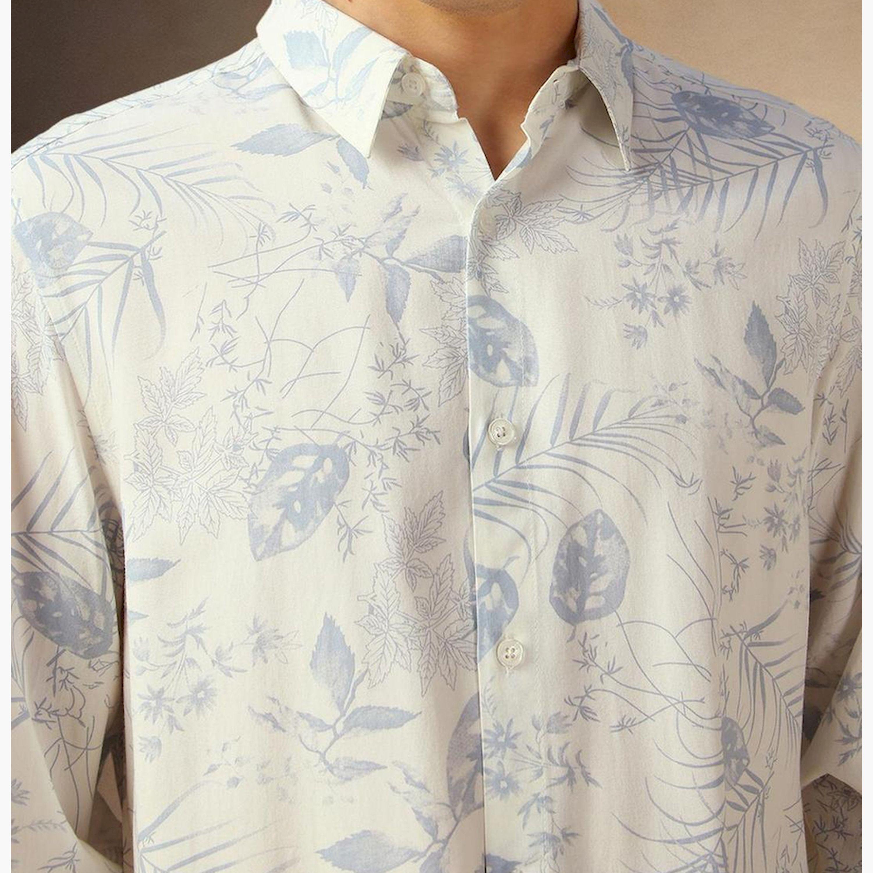 Dennis Lingo X Styli Men Comfort Spread Collar Floral Printed Cotton Casual Shirt-men-clothing-shirts-image-4