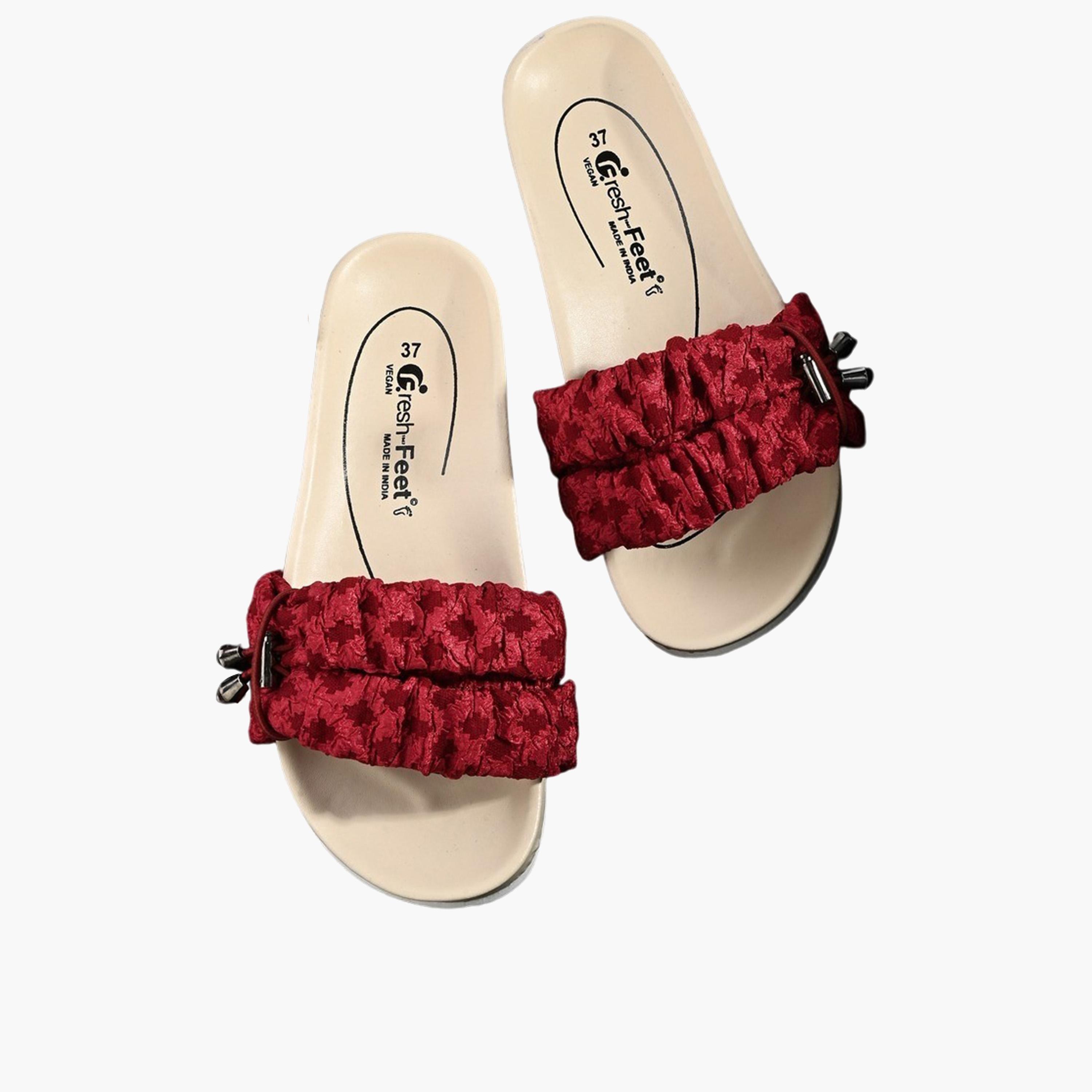 Fresh Feet x Styli Self Design Sara Orthopedic Sandals-women-shoes-sandals-flats-image-1