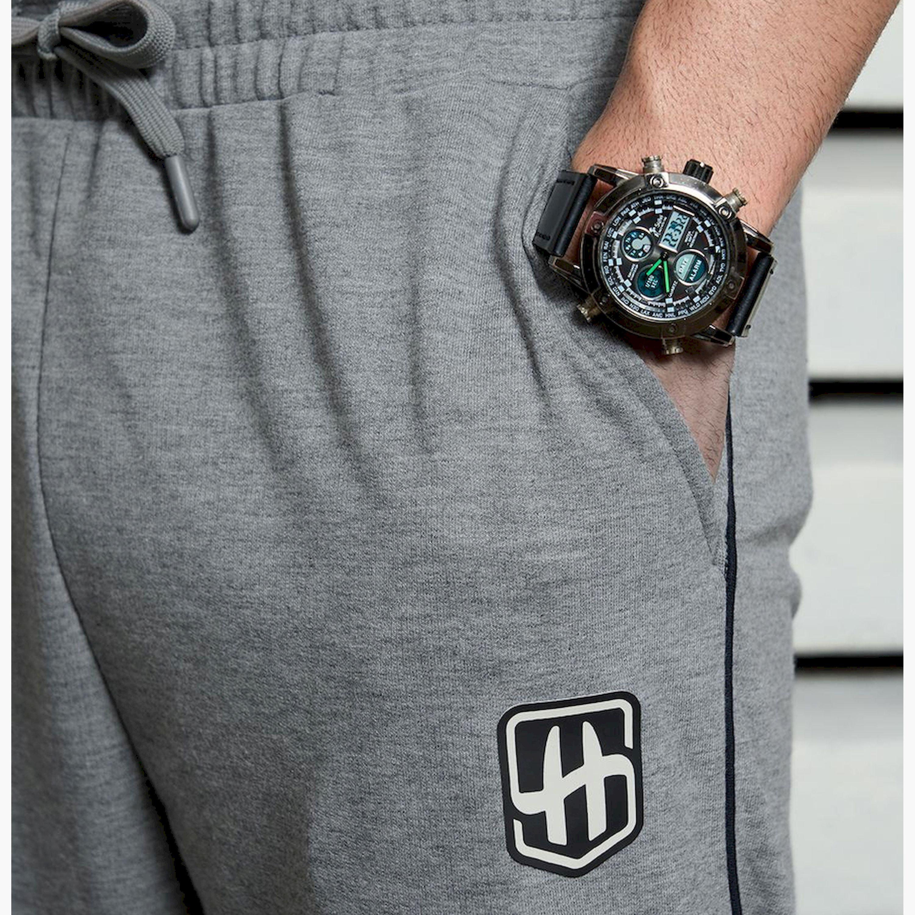 High Star X Styli Men Gray Trousers-men-clothing-bottoms-joggers-image-5
