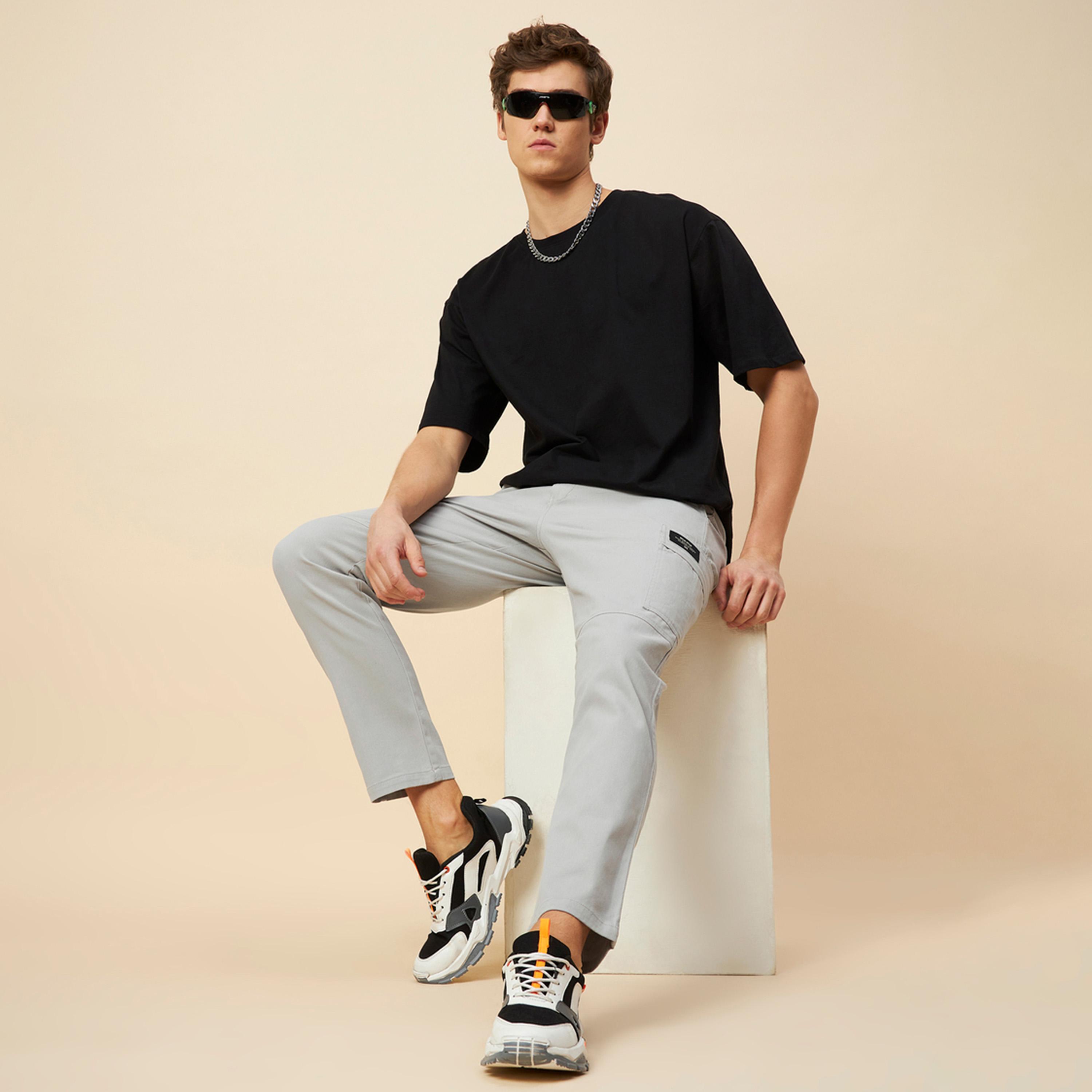 High Star X Styli High Rise Regular Fit Trousers with Pockets-men-clothing-bottoms-trousersandchinos-trousers-image-1