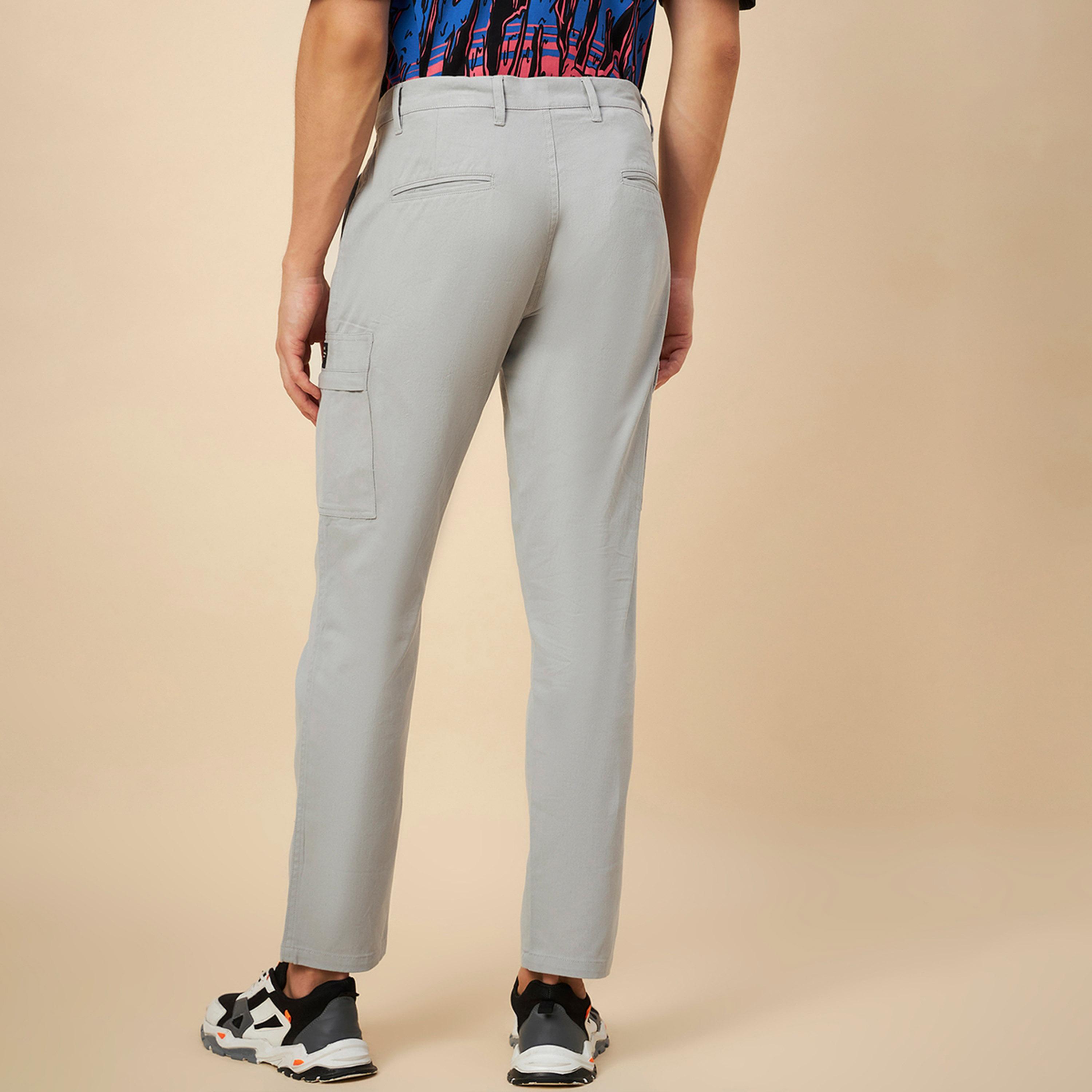 High Star X Styli High Rise Regular Fit Trousers with Pockets-men-clothing-bottoms-trousersandchinos-trousers-image-4