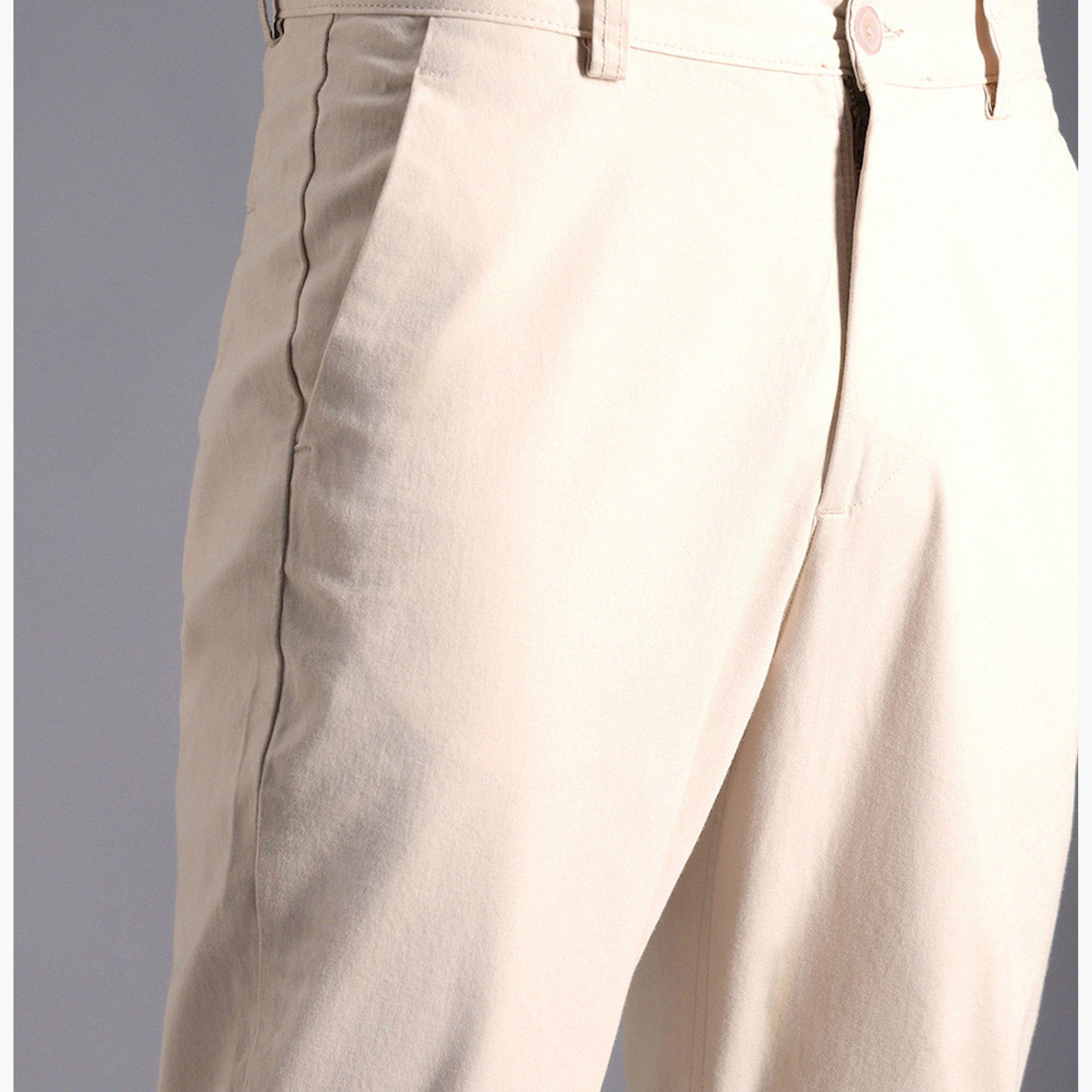 High Star X Styli Men Beige Trousers-men-clothing-bottoms-trousersandchinos-trousers-image-3