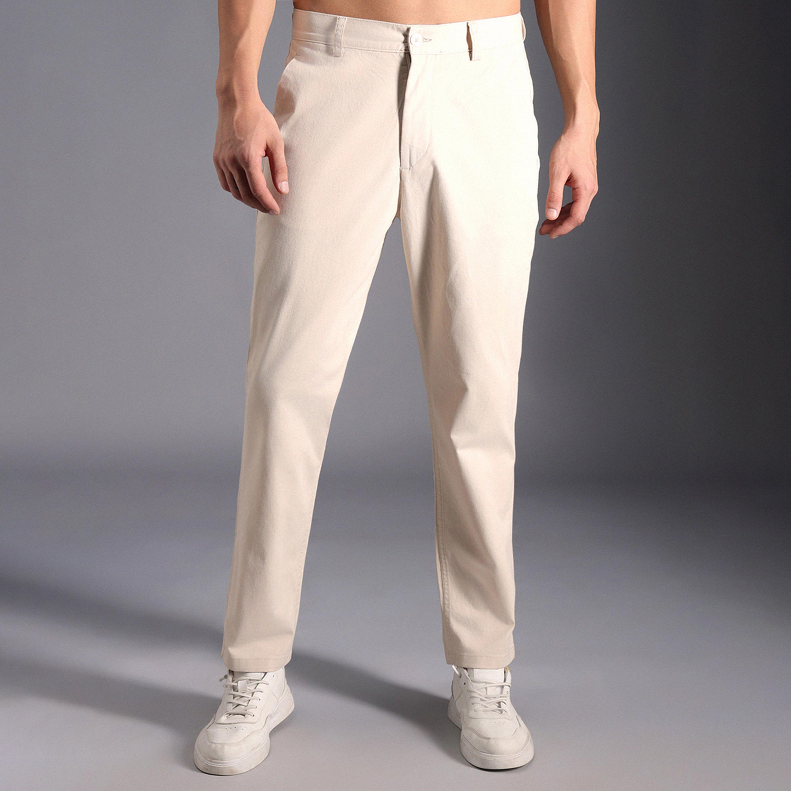 High Star X Styli Men Beige Trousers-men-clothing-bottoms-trousersandchinos-trousers-image-6