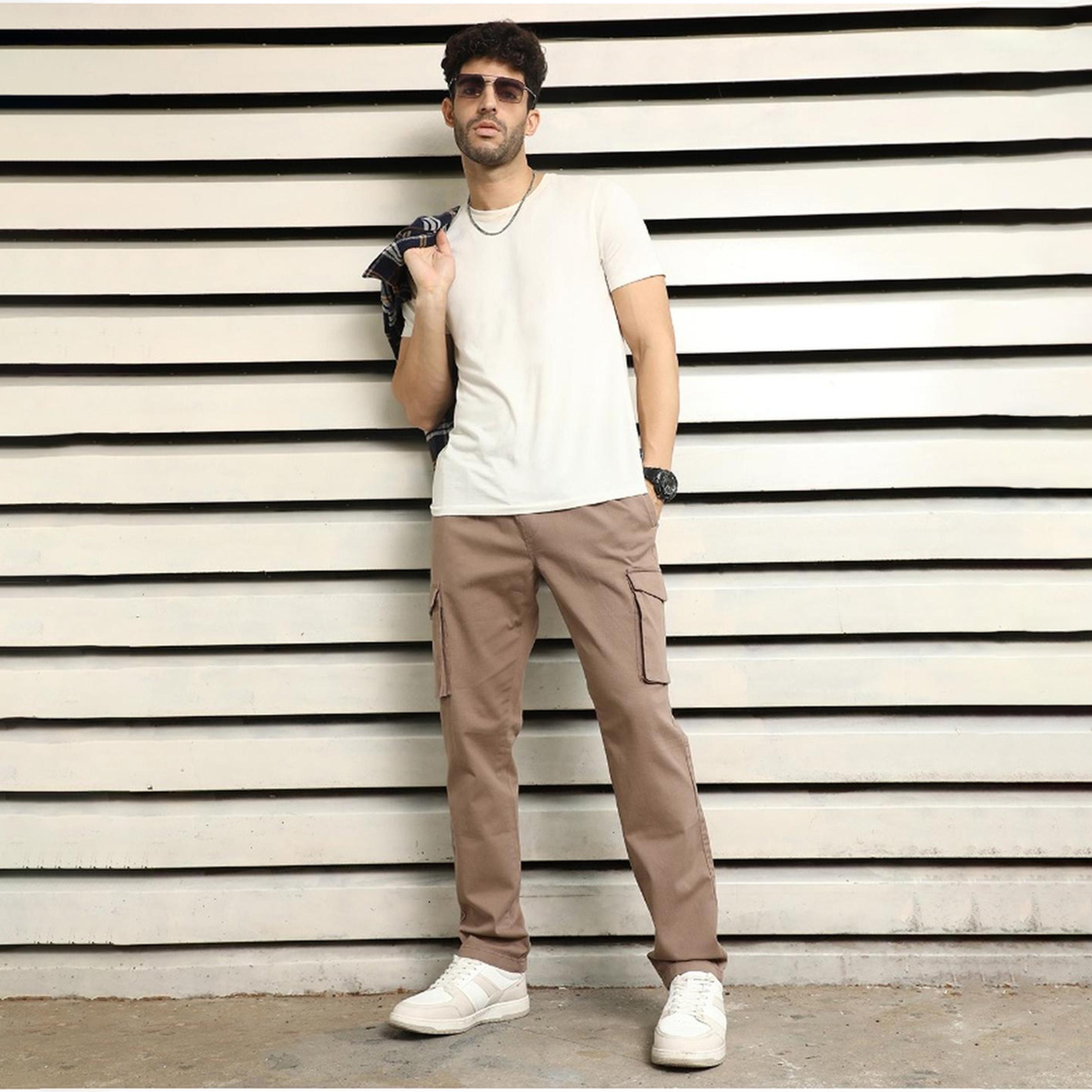 هاي ستار × ستايلي-  بنطال للرجال بني-men-clothing-bottoms-trousersandchinos-trousers-image-1