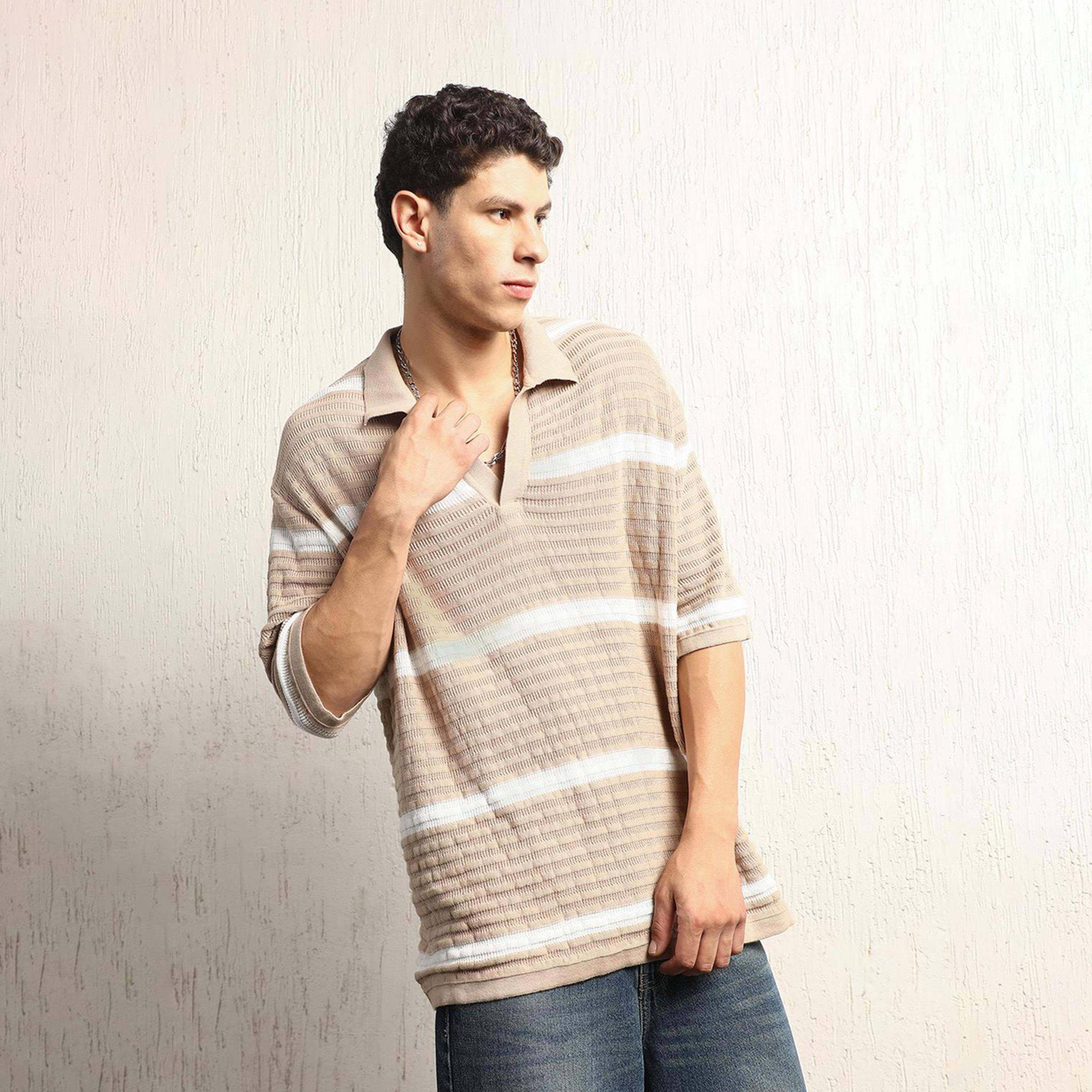 Hubberholme X Styli Men Multicolour T-shirts-men-clothing-tshirtsandpolos-tshirts-image-3