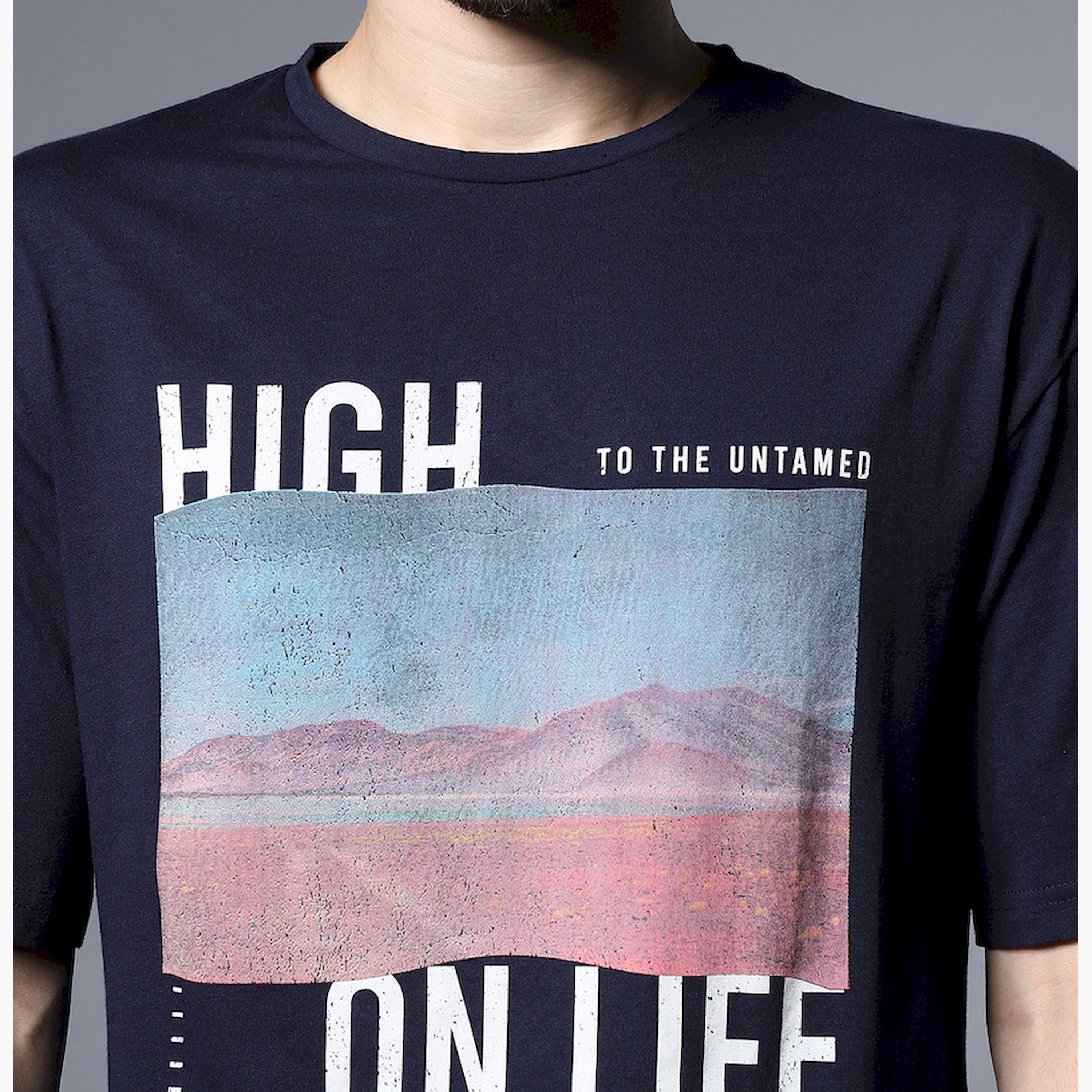 High Star X Styli Men Blue Tshirts-men-clothing-tshirtsandpolos-tshirts-image-3