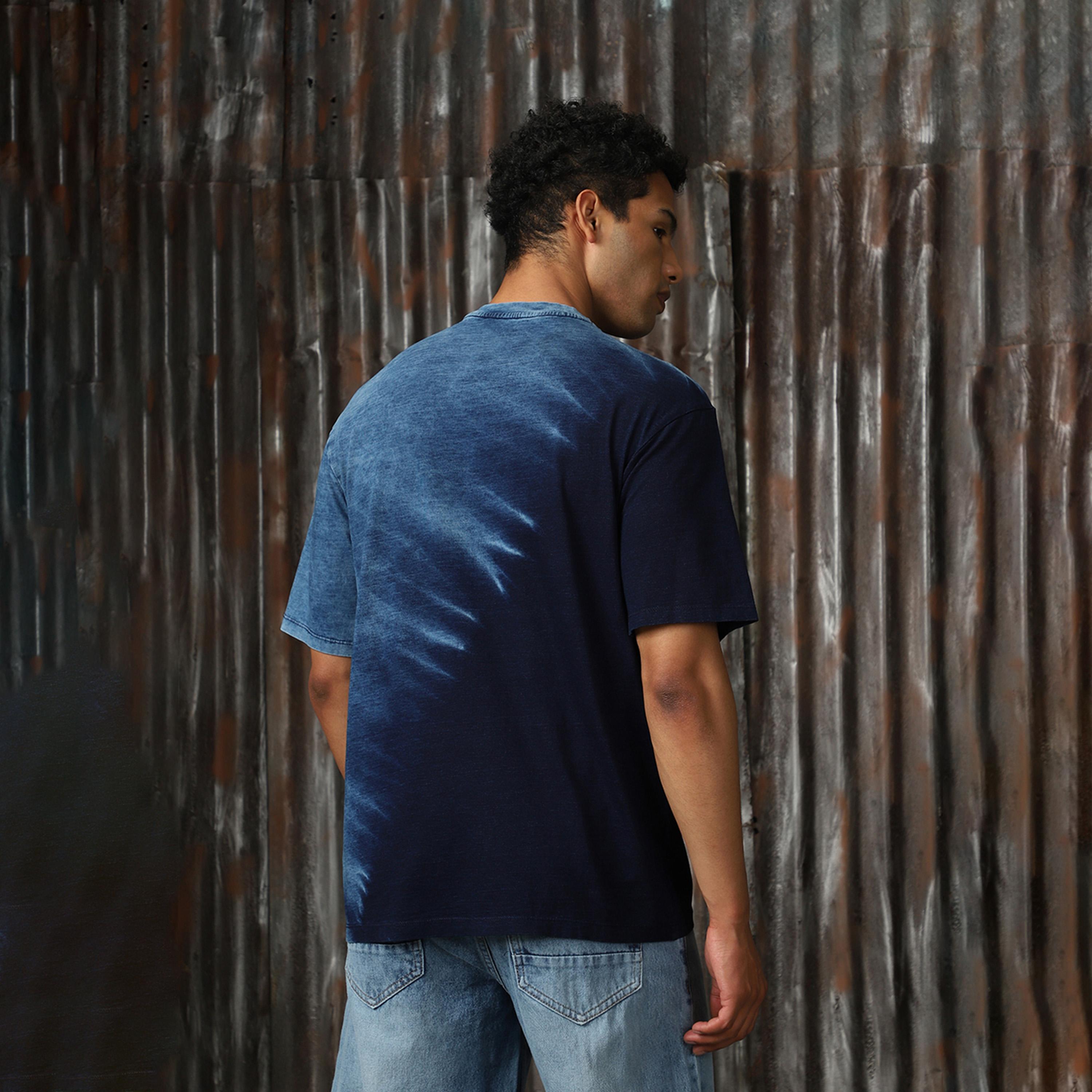 High Star X Styli Men Dark blue T-shirts-men-clothing-tshirtsandpolos-tshirts-image-3