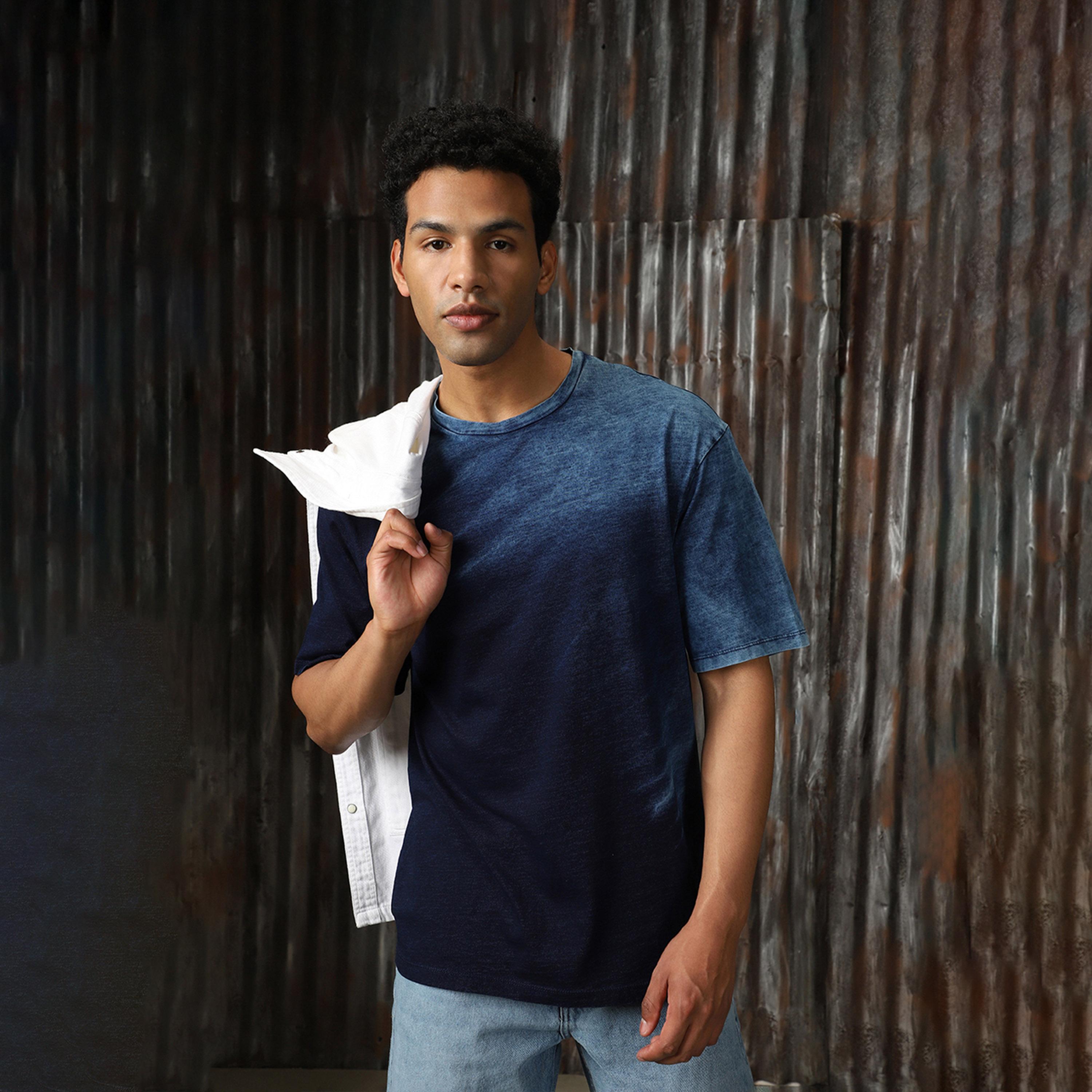 High Star X Styli Men Dark blue T-shirts-men-clothing-tshirtsandpolos-tshirts-image-6