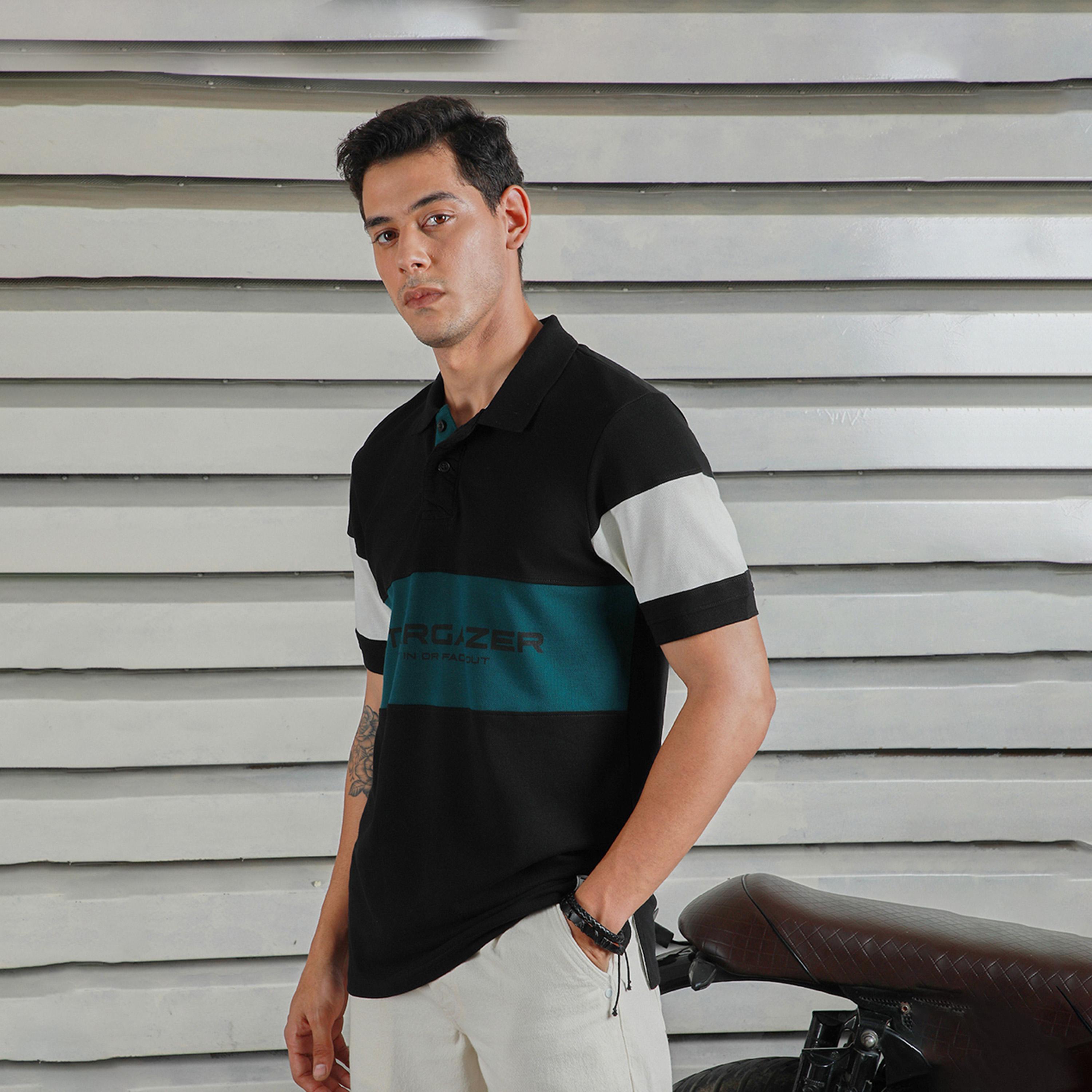 High Star X Styli Men Black T-shirts-men-clothing-tshirtsandpolos-tshirts-image-2