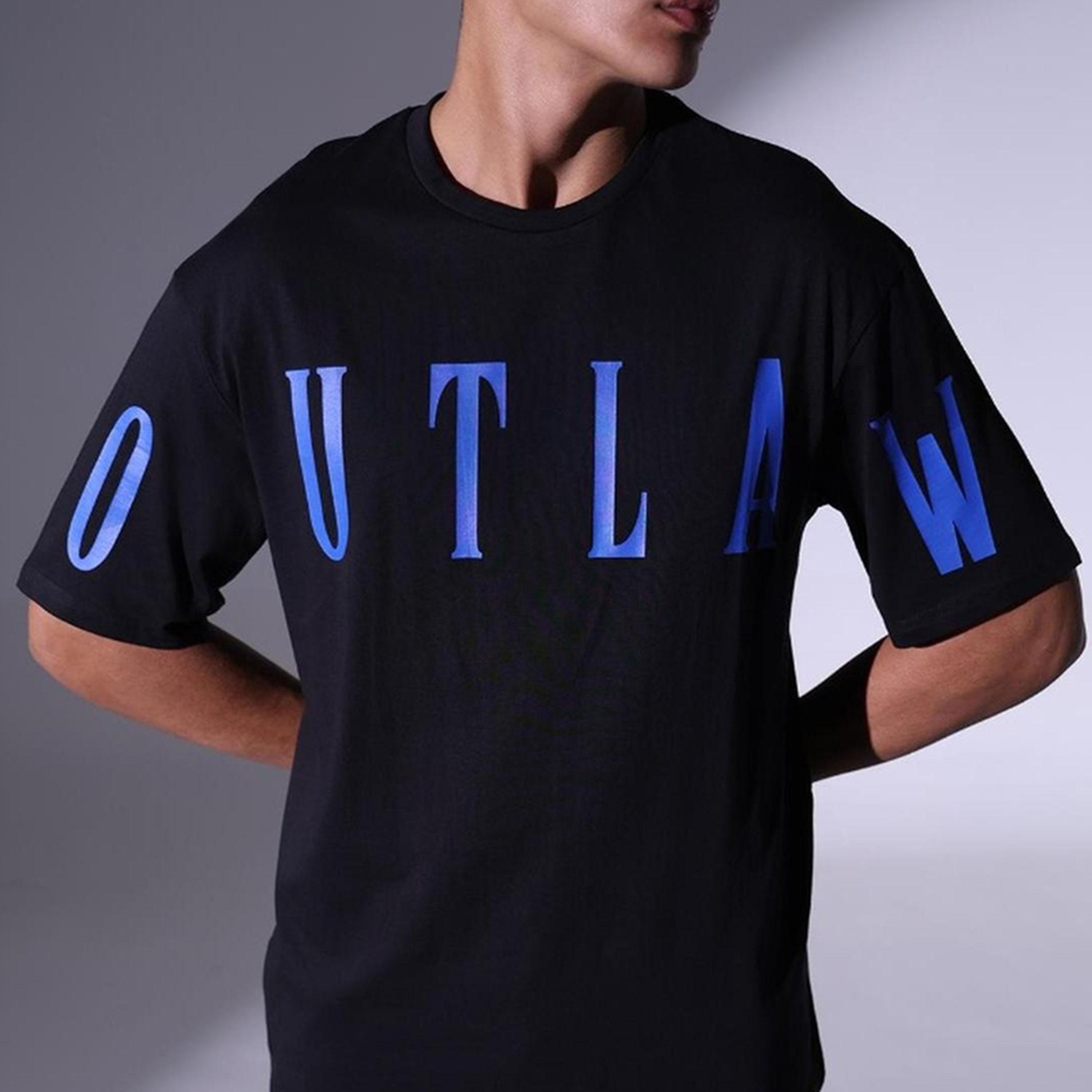 Hubberholme X Styli Men Black T-shirts-men-clothing-tshirtsandpolos-tshirts-image-2