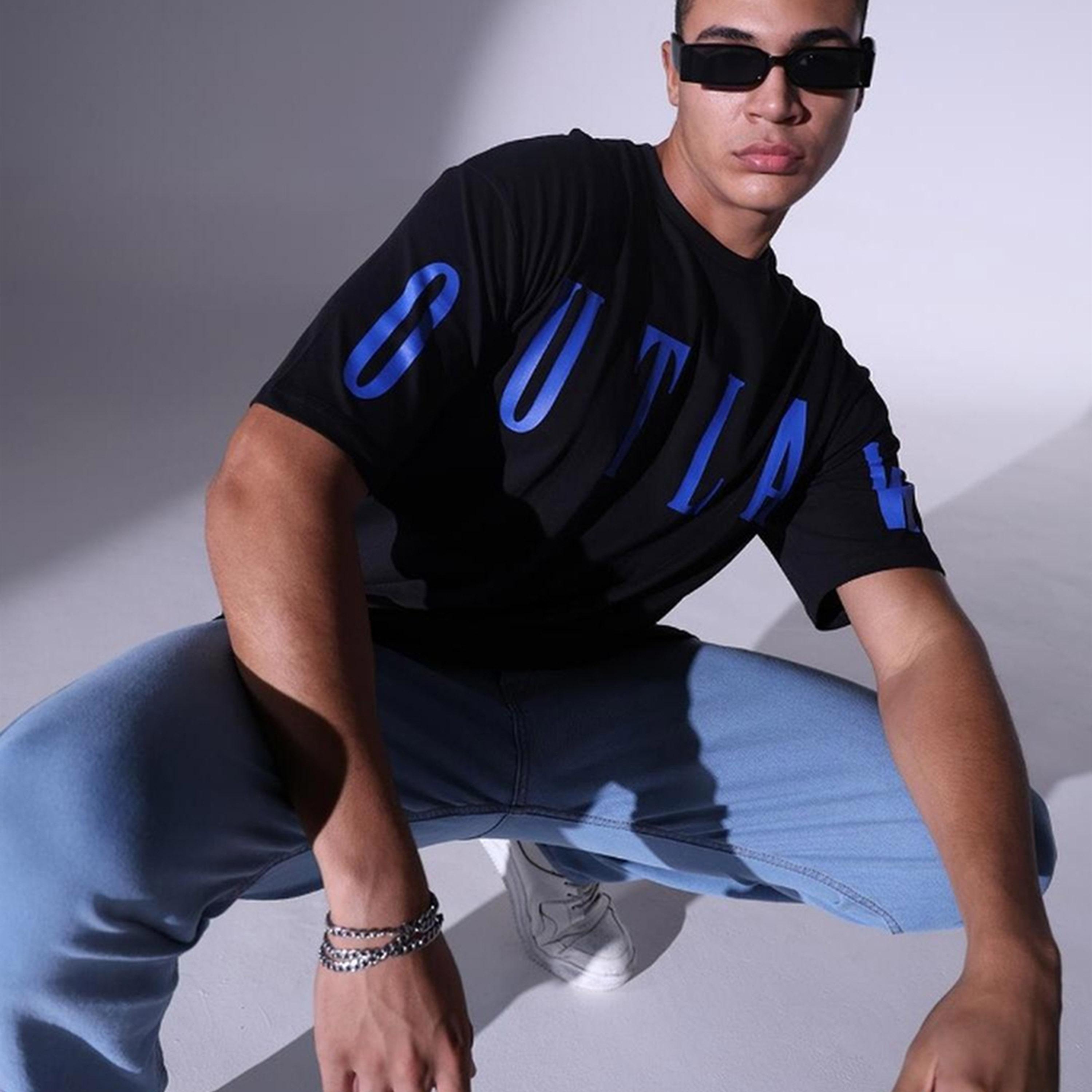 Hubberholme X Styli Men Black T-shirts-men-clothing-tshirtsandpolos-tshirts-image-6
