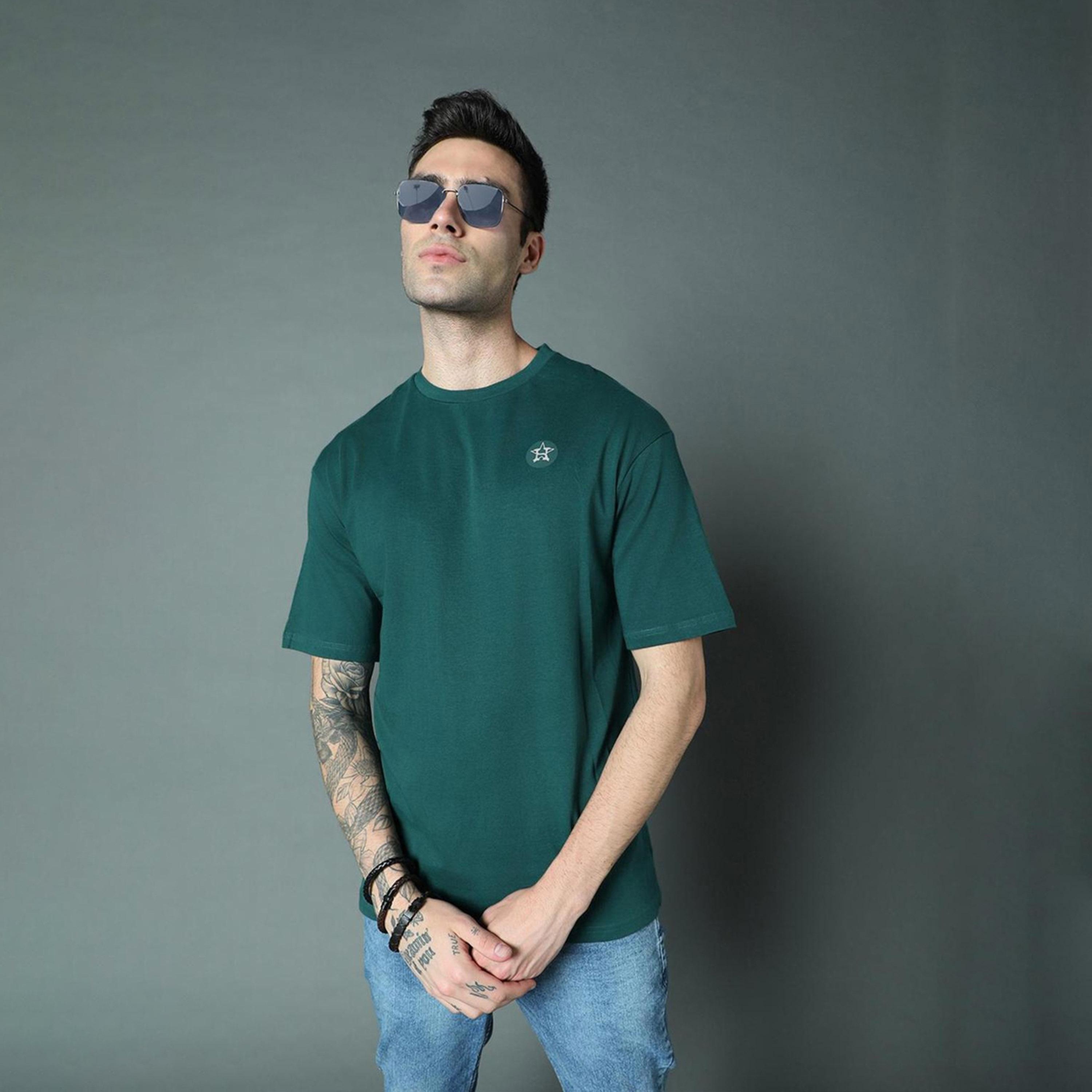 High Star X Styli Men Green Tshirts-men-clothing-tshirtsandpolos-tshirts-image-6