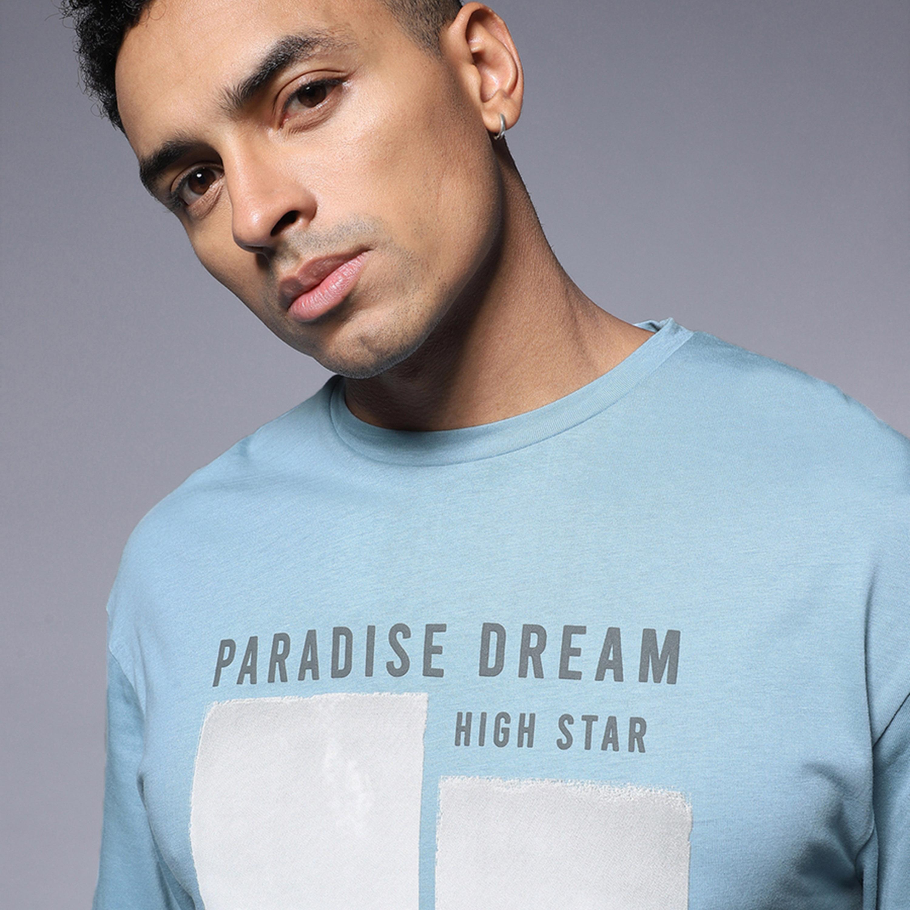 High Star X Styli Men Blue Tshirts-men-clothing-tshirtsandpolos-tshirts-image-4
