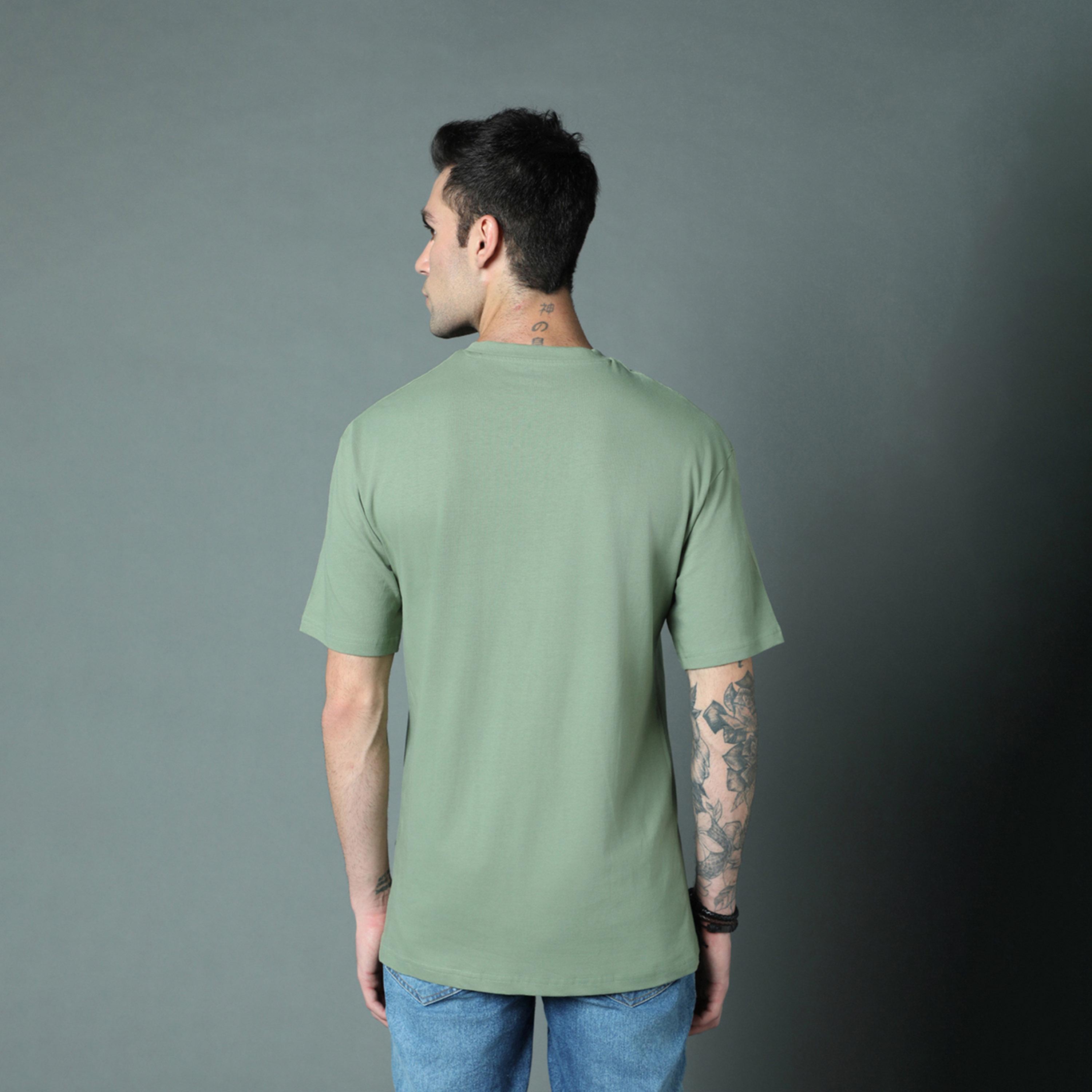 هاي ستار × ستايلي-  تي شيرت للرجال أخضر-men-clothing-tshirtsandpolos-tshirts-image-3