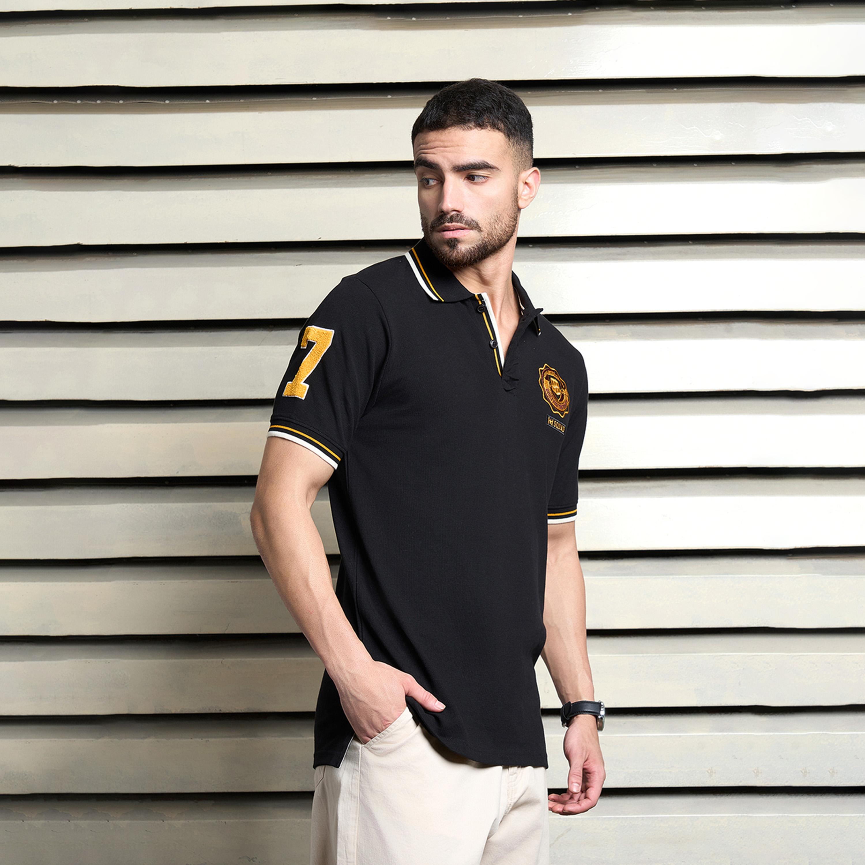 High Star X Styli Men Black T-shirts-men-clothing-tshirtsandpolos-tshirts-image-3