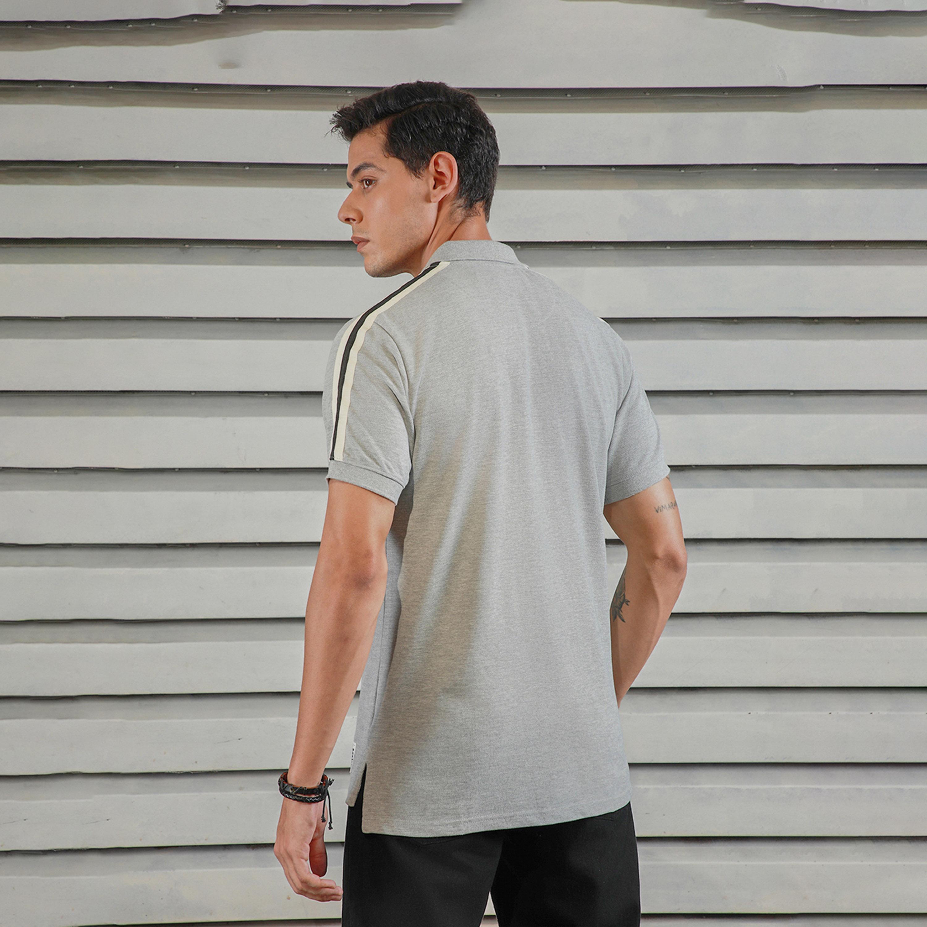High Star X Styli Men Grey T-shirts-men-clothing-tshirtsandpolos-tshirts-image-4