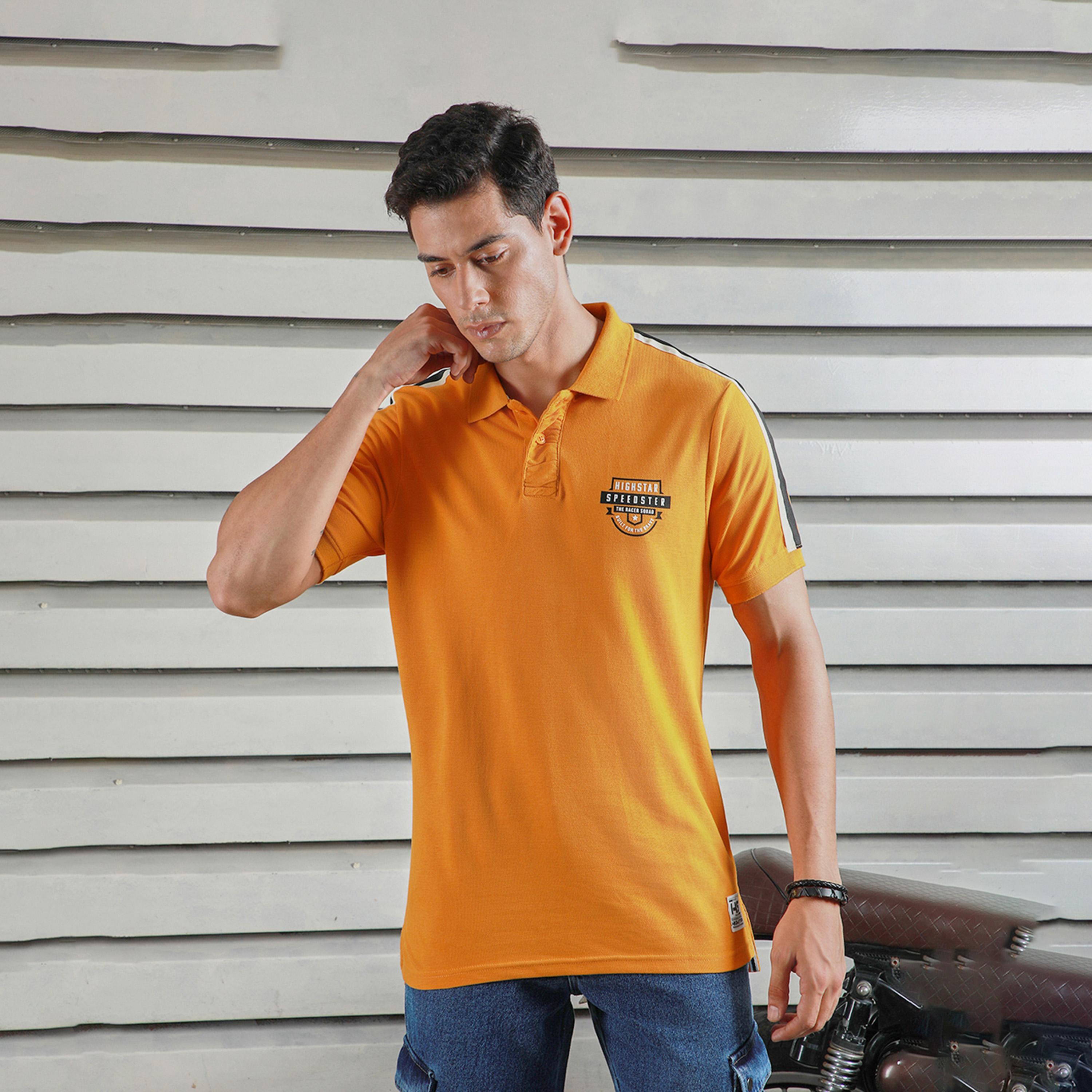 High Star X Styli Men Yellow T-shirts-men-clothing-tshirtsandpolos-tshirts-image-1