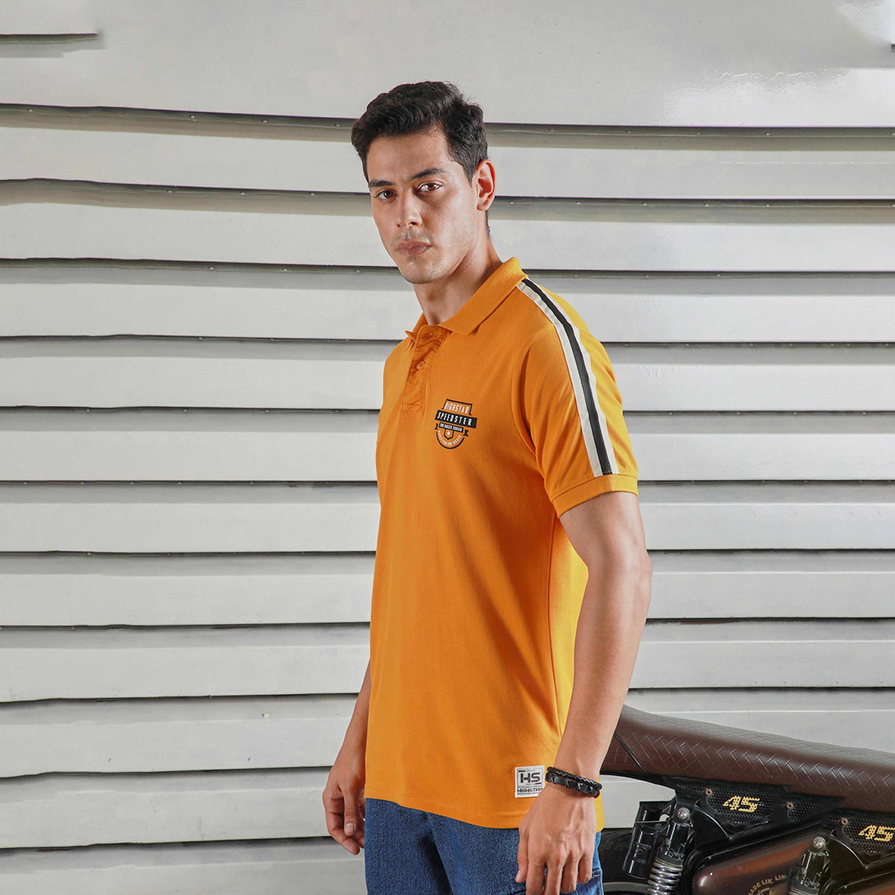 High Star X Styli Men Yellow T-shirts-men-clothing-tshirtsandpolos-tshirts-image-3
