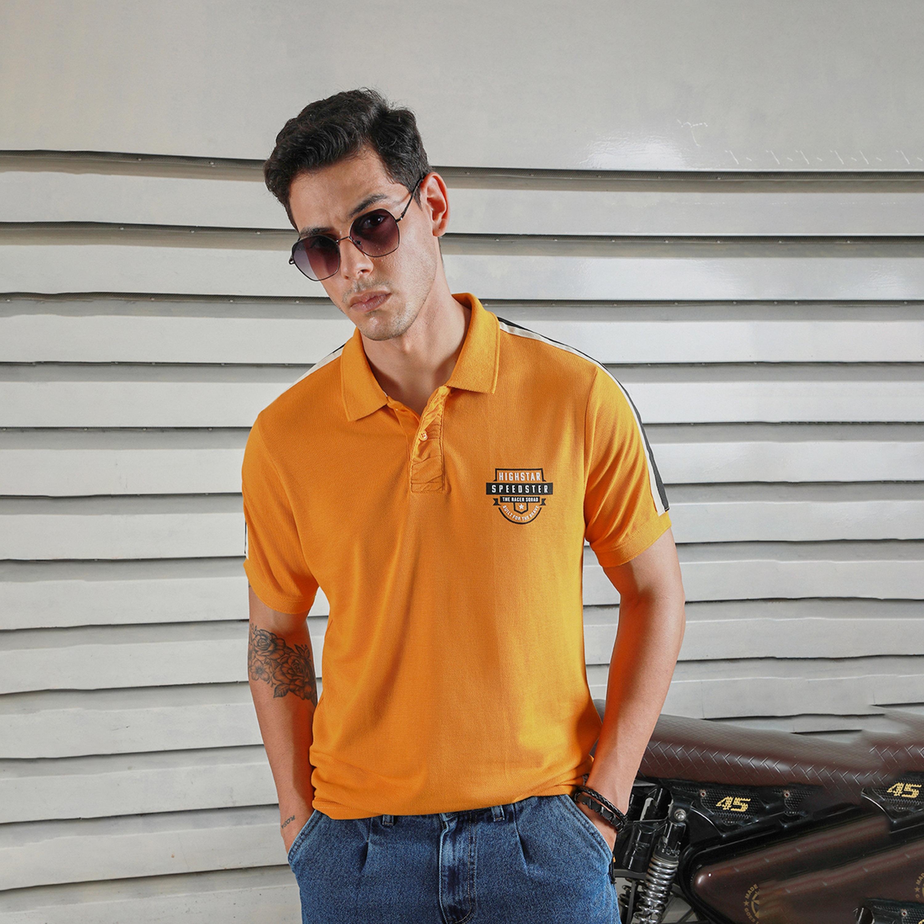 High Star X Styli Men Yellow T-shirts-men-clothing-tshirtsandpolos-tshirts-image-5