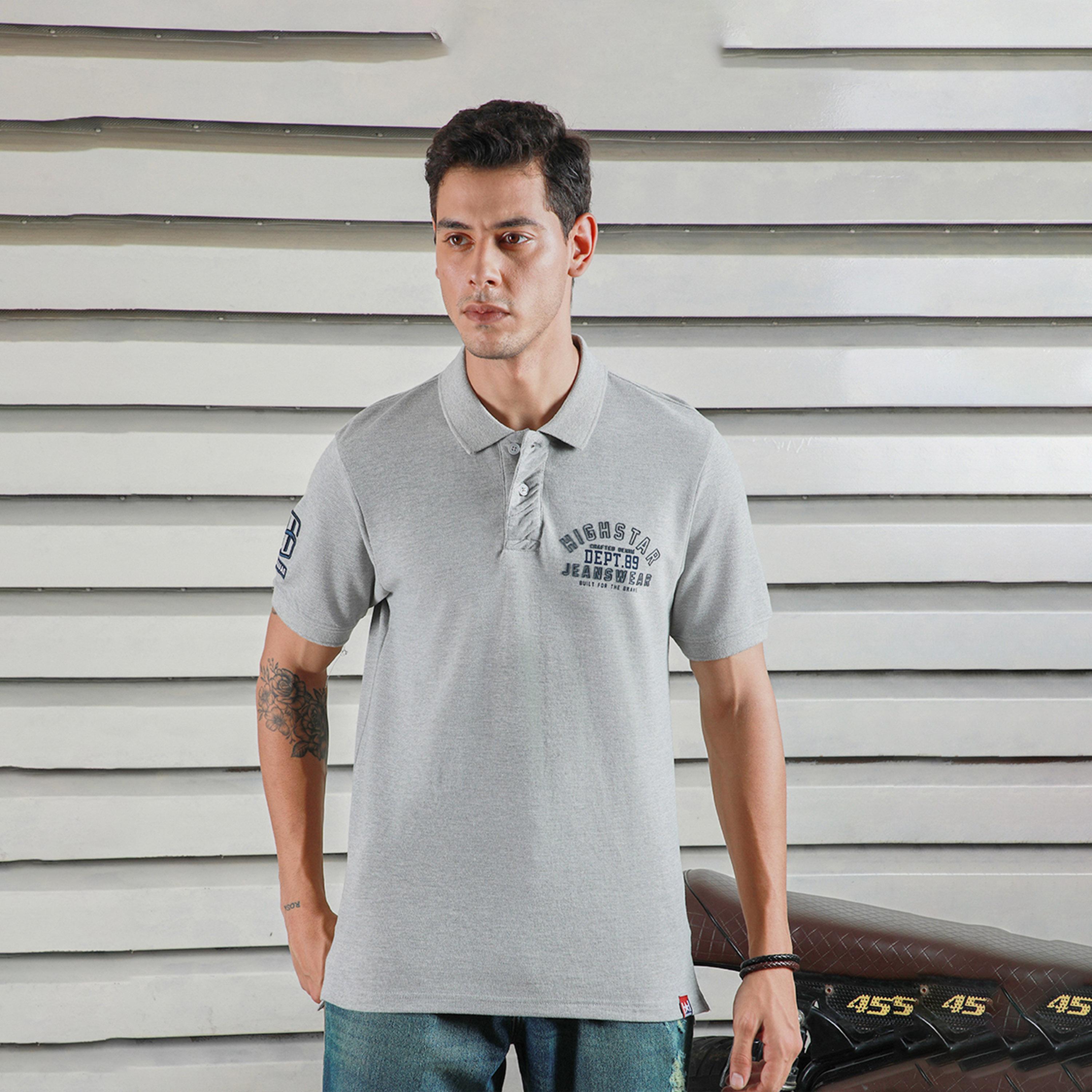 هاي ستار × ستايلي-  قميص للرجال رمادي-men-clothing-tshirtsandpolos-tshirts-image-3