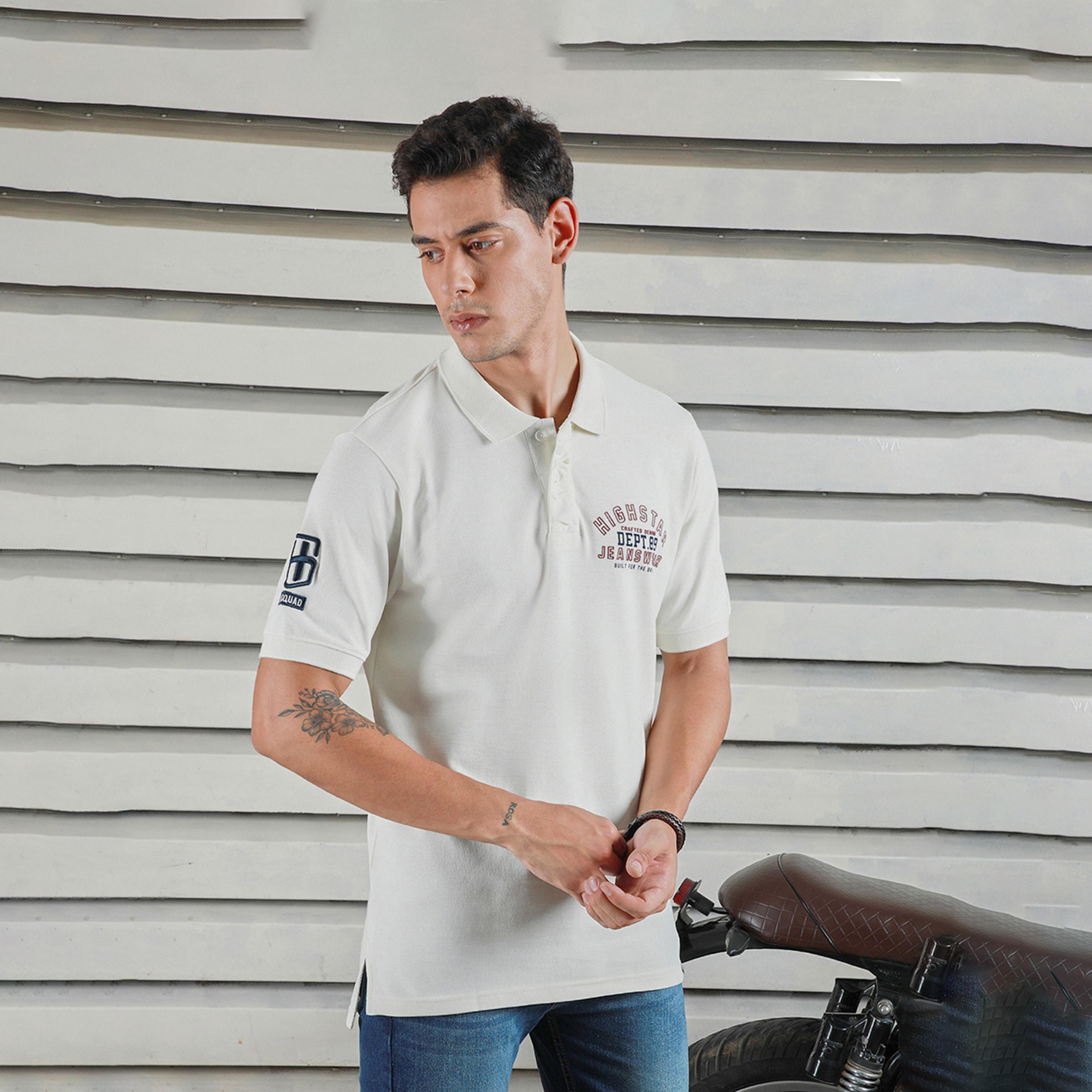 High Star X Styli Men Off white T-shirts-men-clothing-tshirtsandpolos-tshirts-image-1