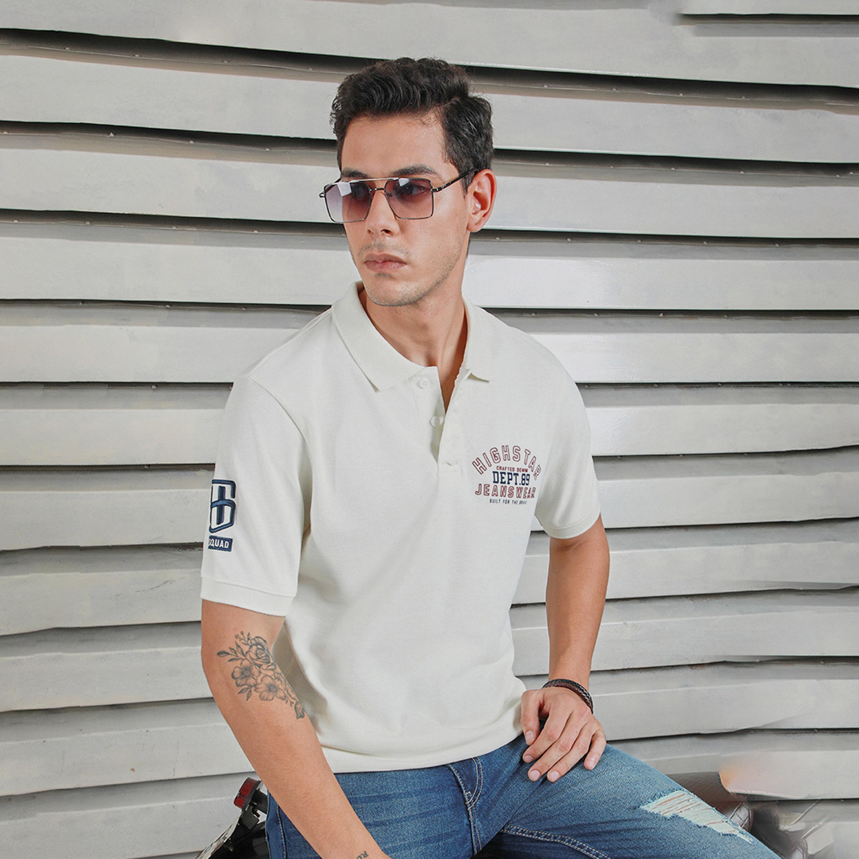 High Star X Styli Men Off white T-shirts-men-clothing-tshirtsandpolos-tshirts-image-5