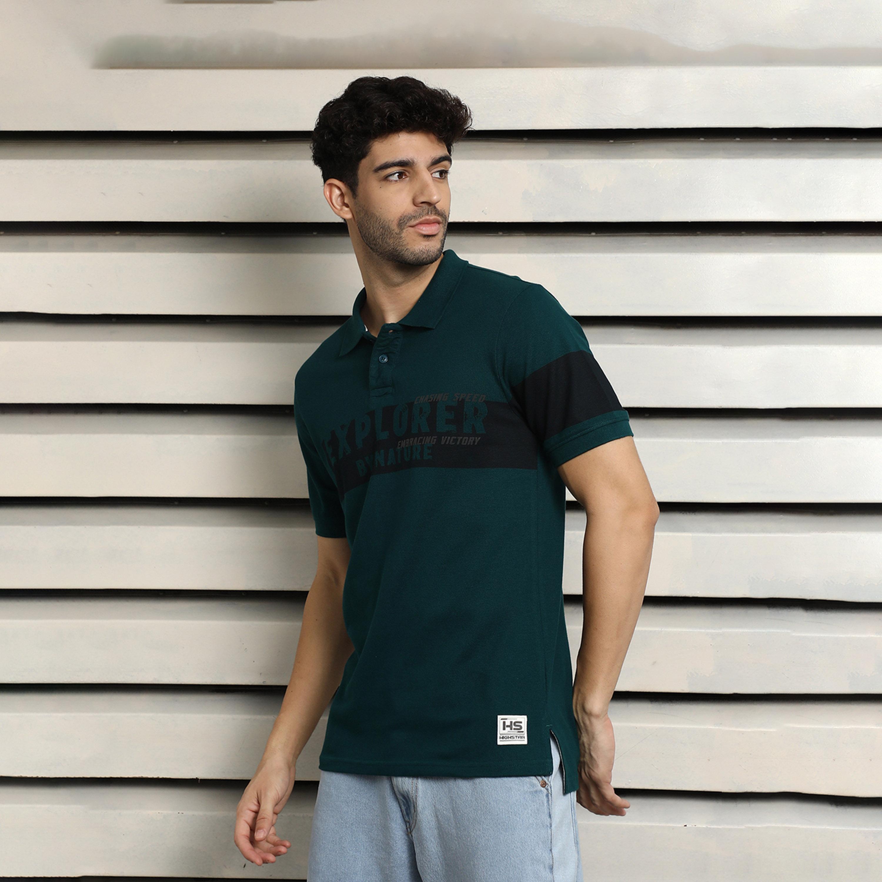 High Star X Styli Men Teal T-shirts-men-clothing-tshirtsandpolos-tshirts-image-3