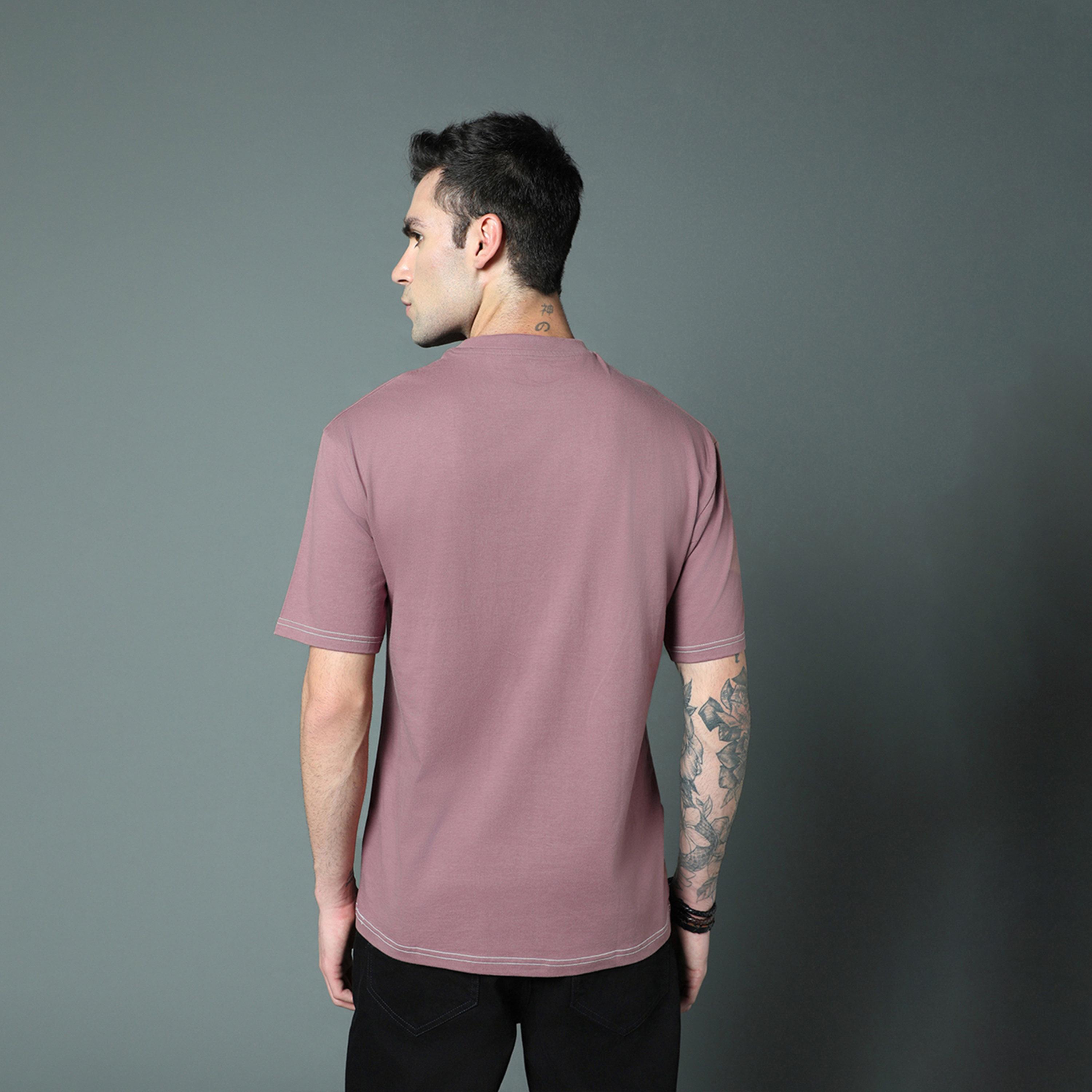 High Star X Styli Men Purple Tshirts-men-clothing-tshirtsandpolos-tshirts-image-2