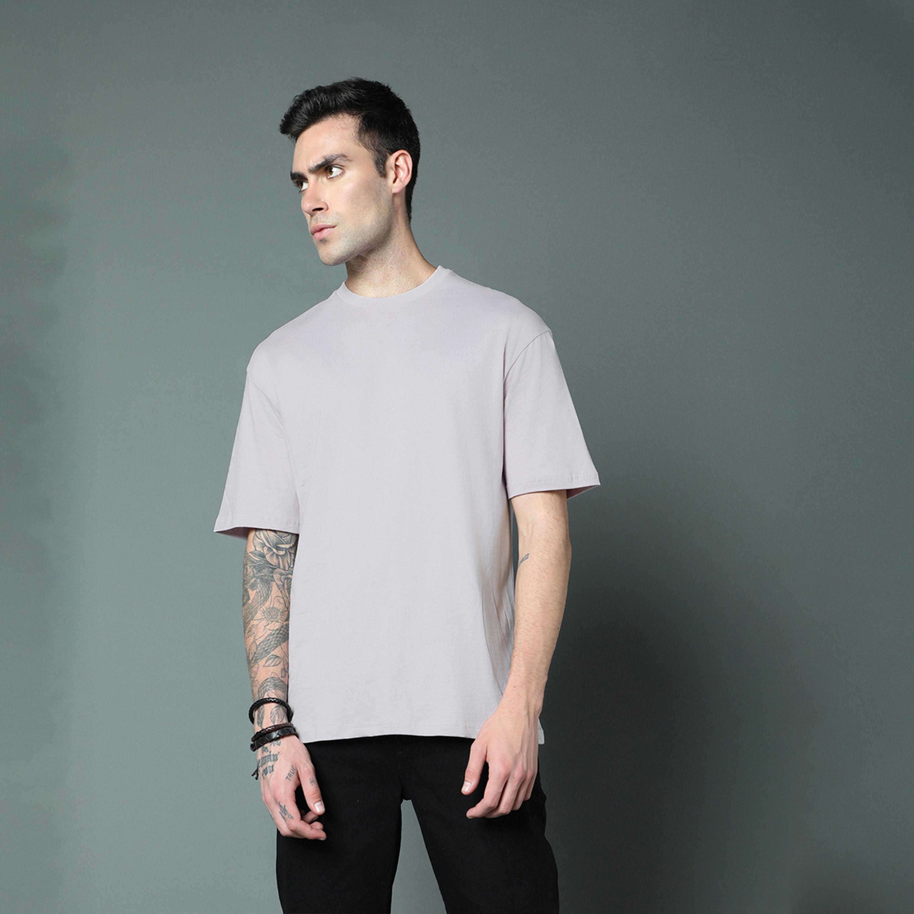 هاي ستار × ستايلي-  تي شيرت للرجال بنفسجي-men-clothing-tshirtsandpolos-tshirts-image-1