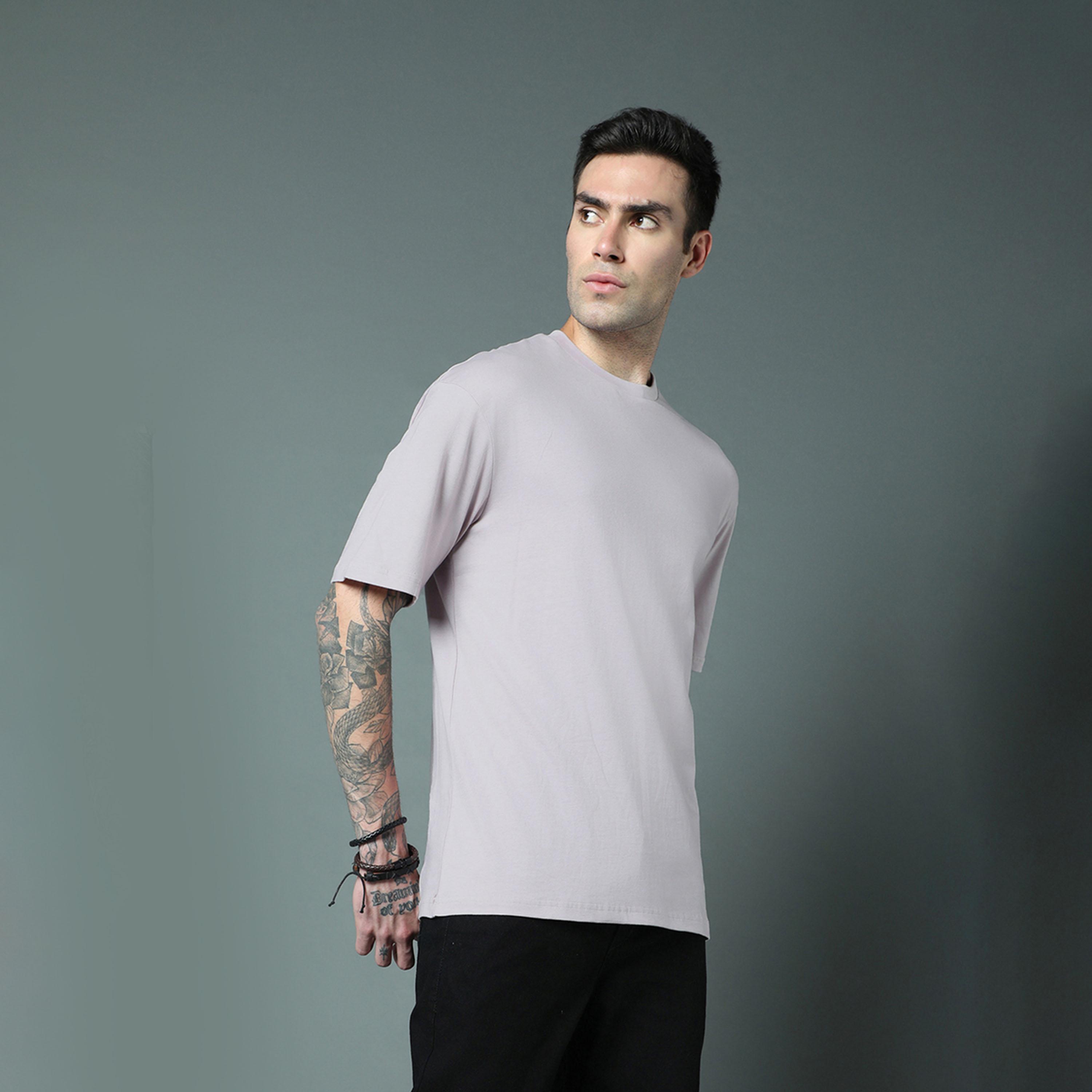 High Star X Styli Men Purple Tshirts-men-clothing-tshirtsandpolos-tshirts-image-2