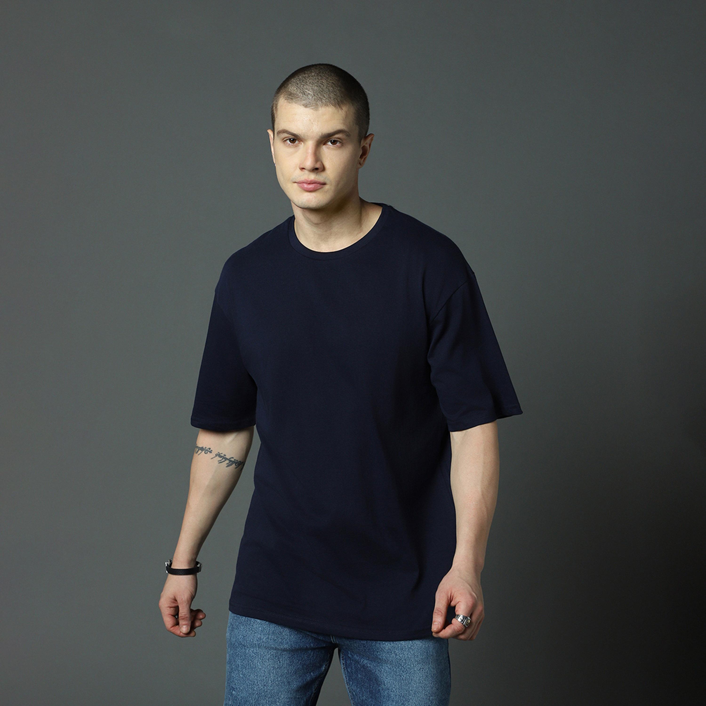 High Star X Styli Men Blue Tshirts-men-clothing-tshirtsandpolos-tshirts-image-5