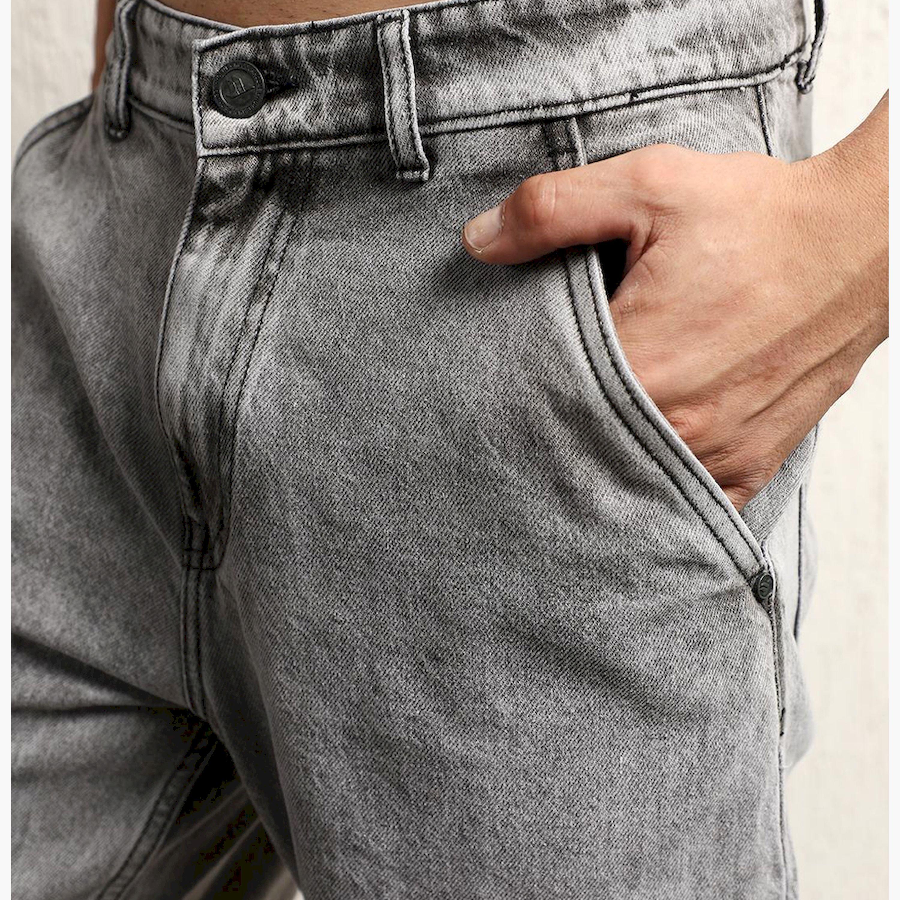 Hubberholme X Styli Men Grey 1 Jeans-men-clothing-bottoms-jeans-image-5