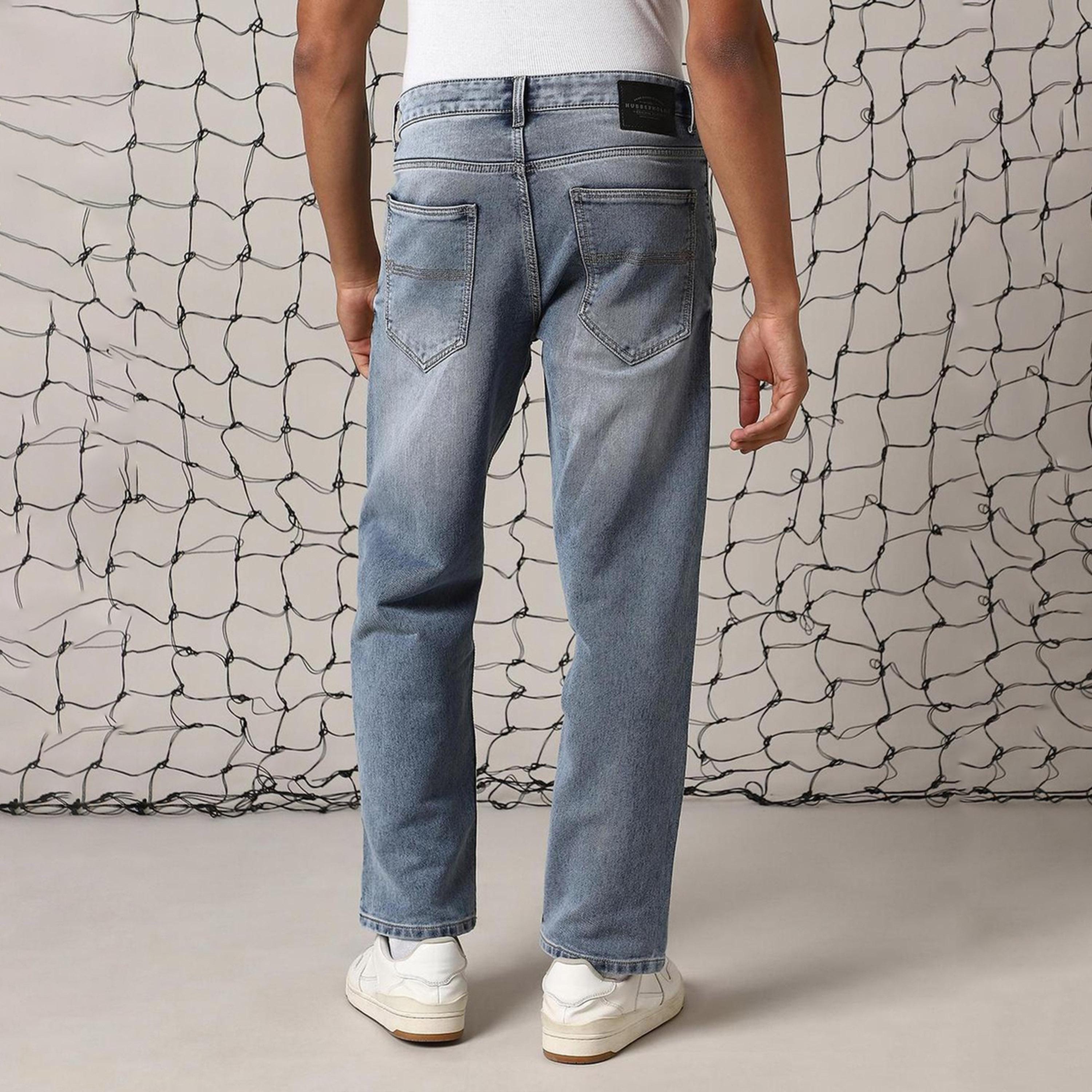 هابرهولم × ستايلي-  بنطال جينز للرجال نيلي-men-clothing-bottoms-jeans-image-3