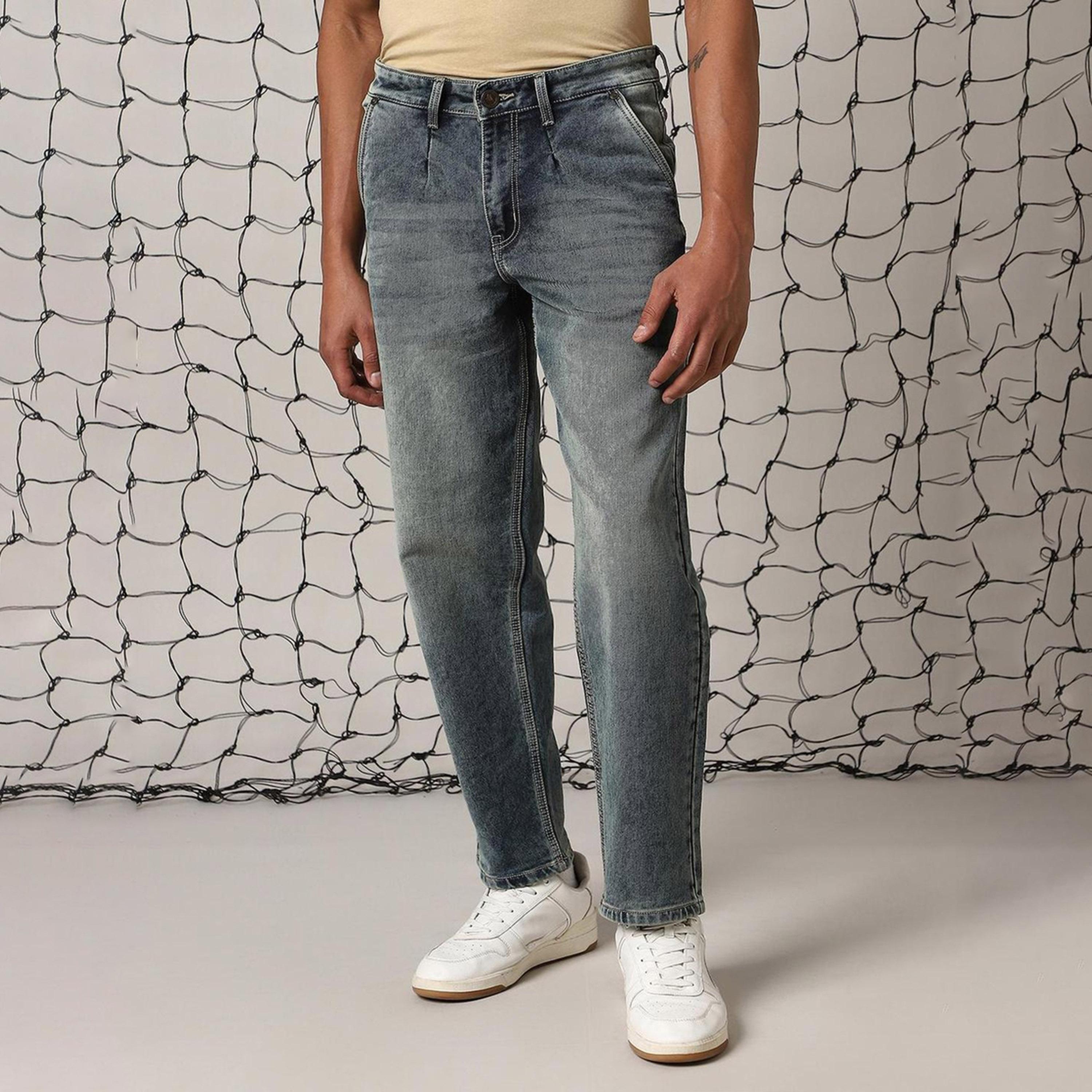 هابرهولم × ستايلي-  بنطال جينز للرجال نيلي-men-clothing-jeans-image-5