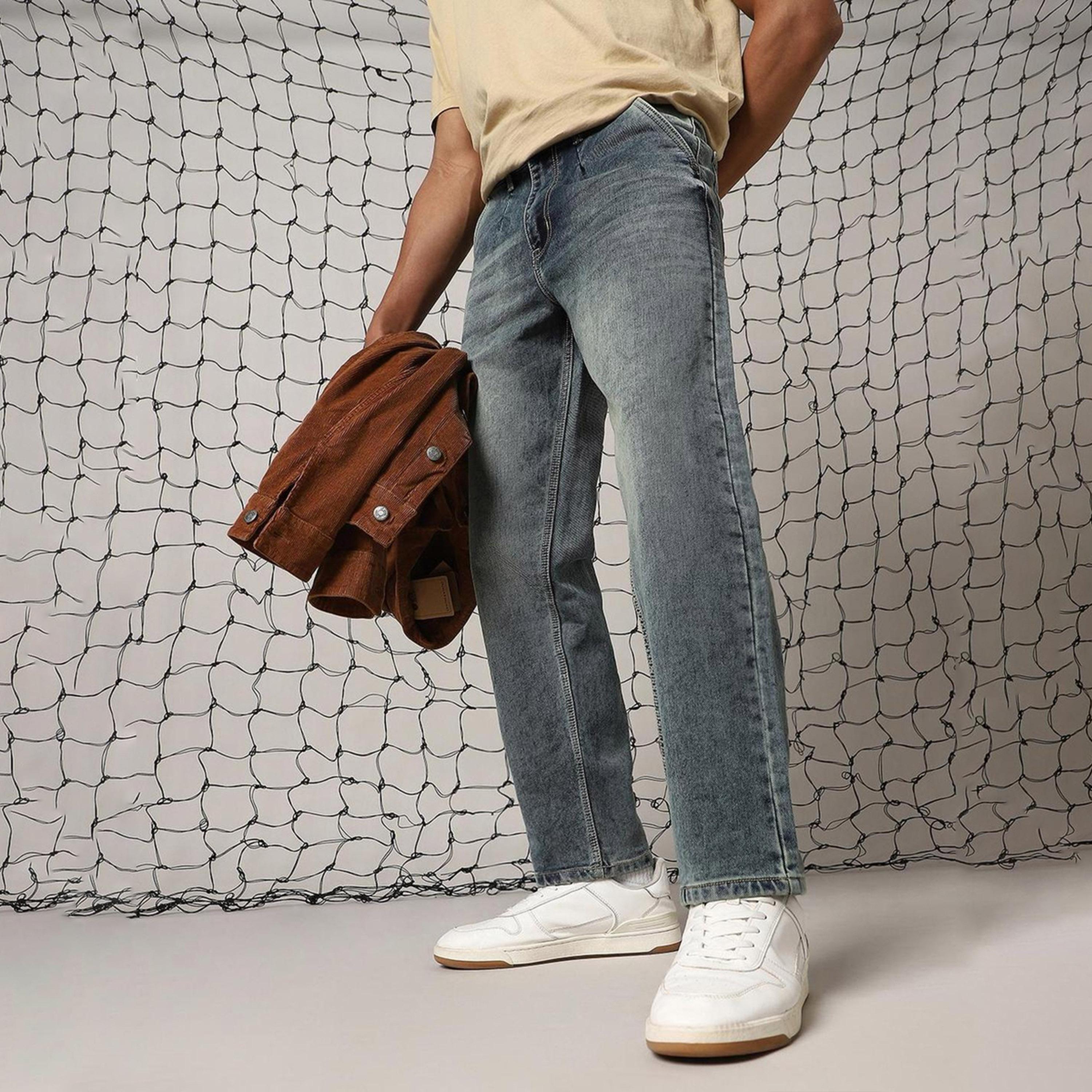 هابرهولم × ستايلي-  بنطال جينز للرجال نيلي-men-clothing-jeans-image-6