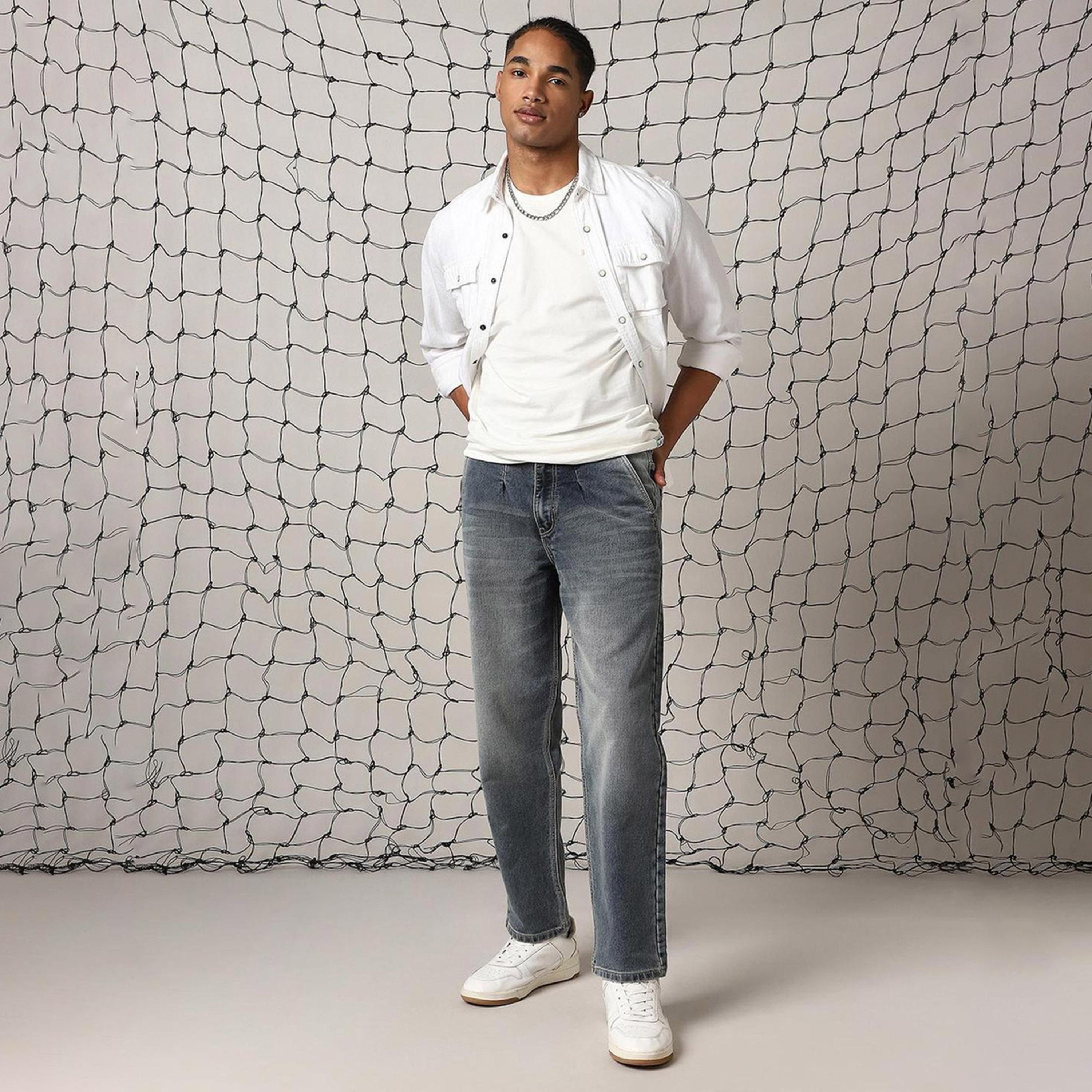 Hubberholme X Styli Men Indigo Jeans-men-clothing-bottoms-jeans-image-1