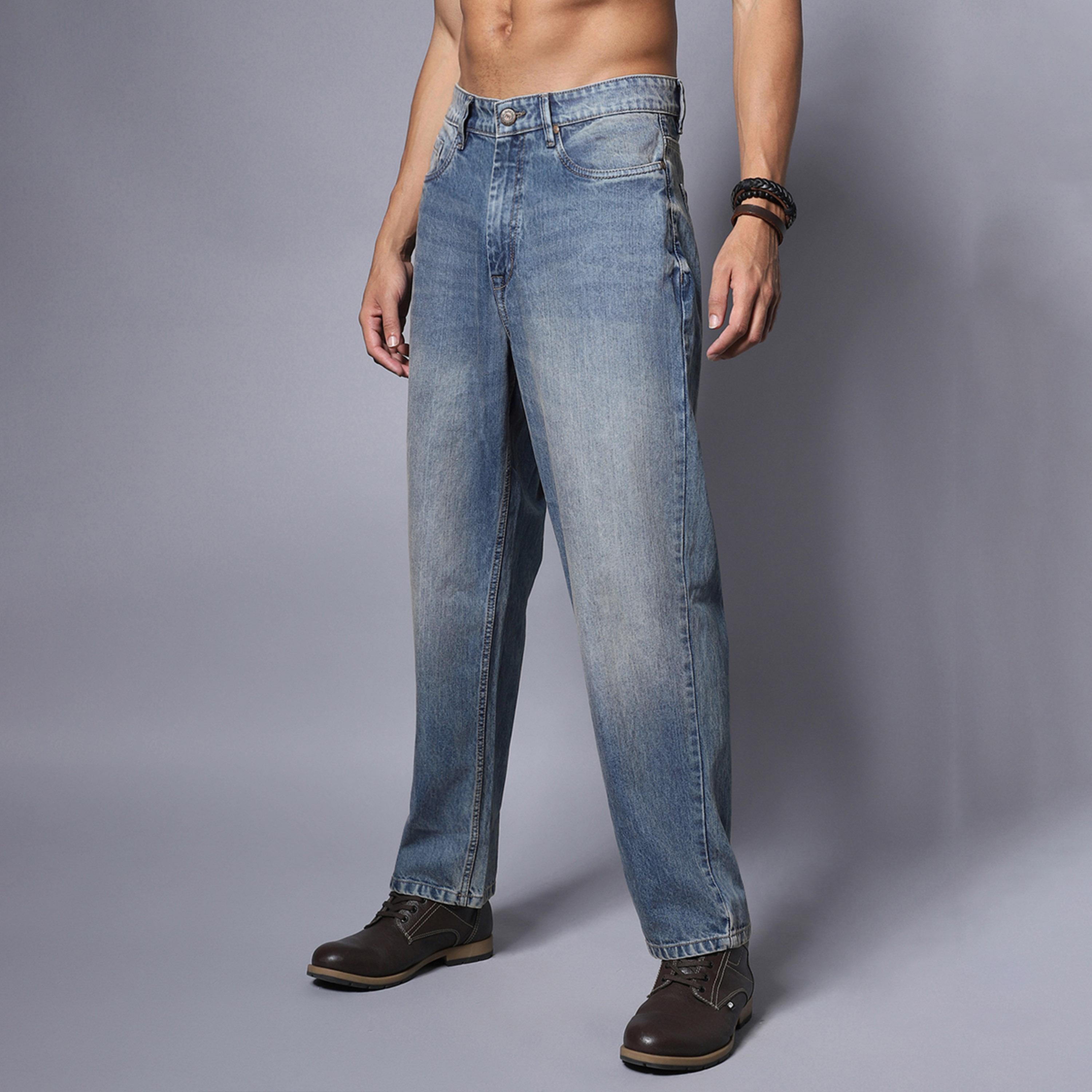 هاي ستار × ستايلي-  بنطال جينز للرجال أزرق-men-clothing-bottoms-jeans-image-3