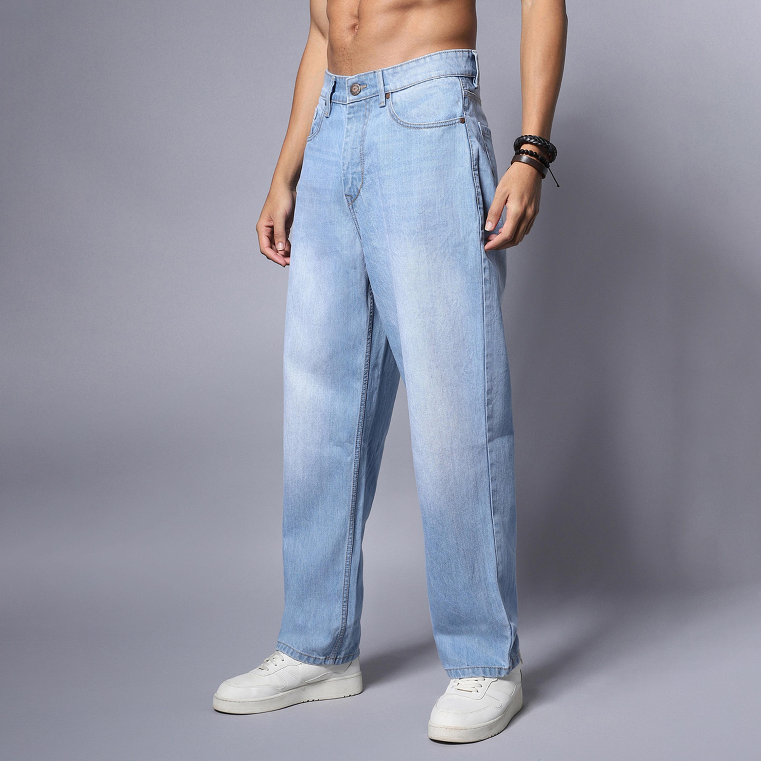 هاي ستار × ستايلي-  بنطال جينز للرجال أزرق-men-clothing-bottoms-jeans-image-3