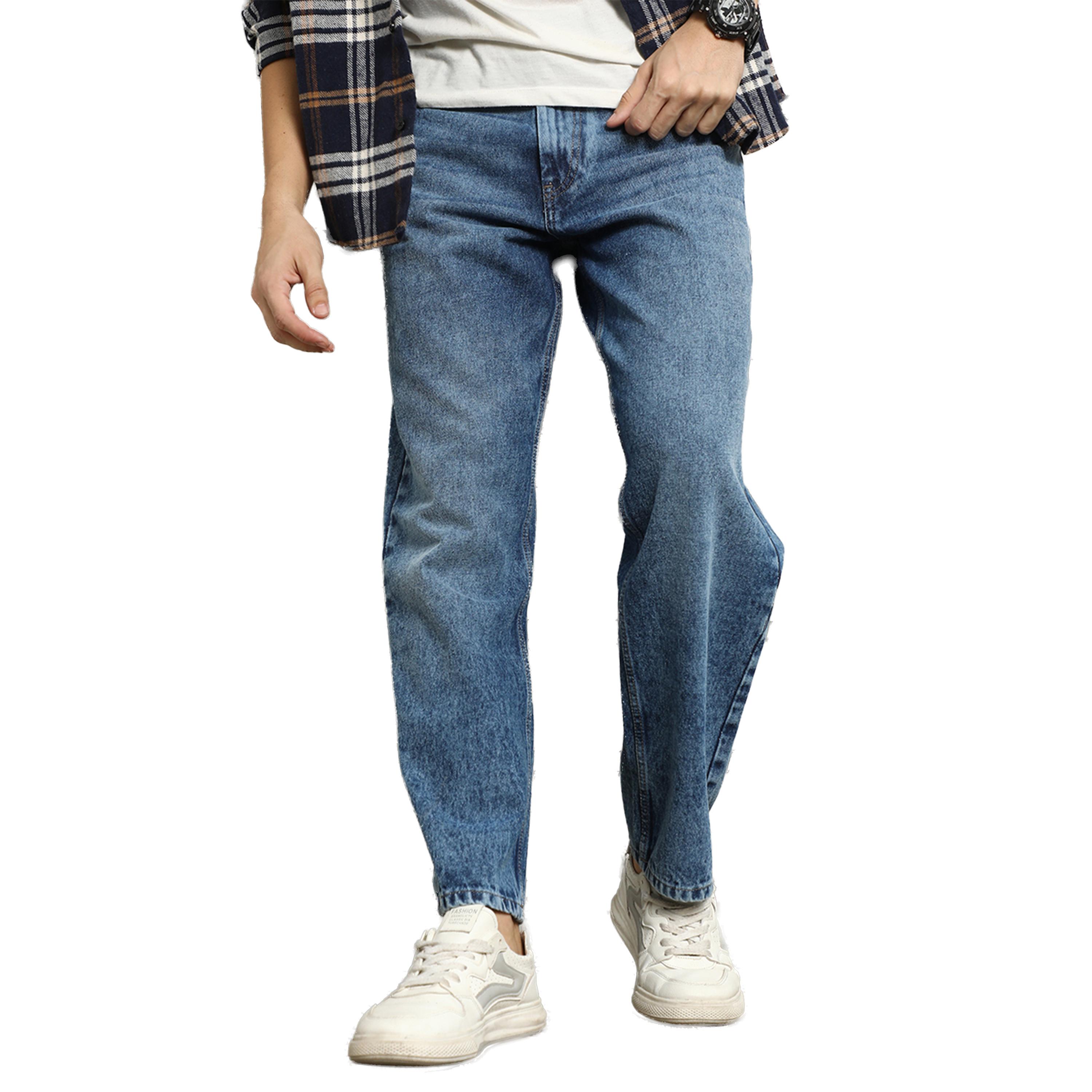 High Star X Styli Mid Rise Regular Fit Faded Jeans-men-clothing-bottoms-jeans-image-1
