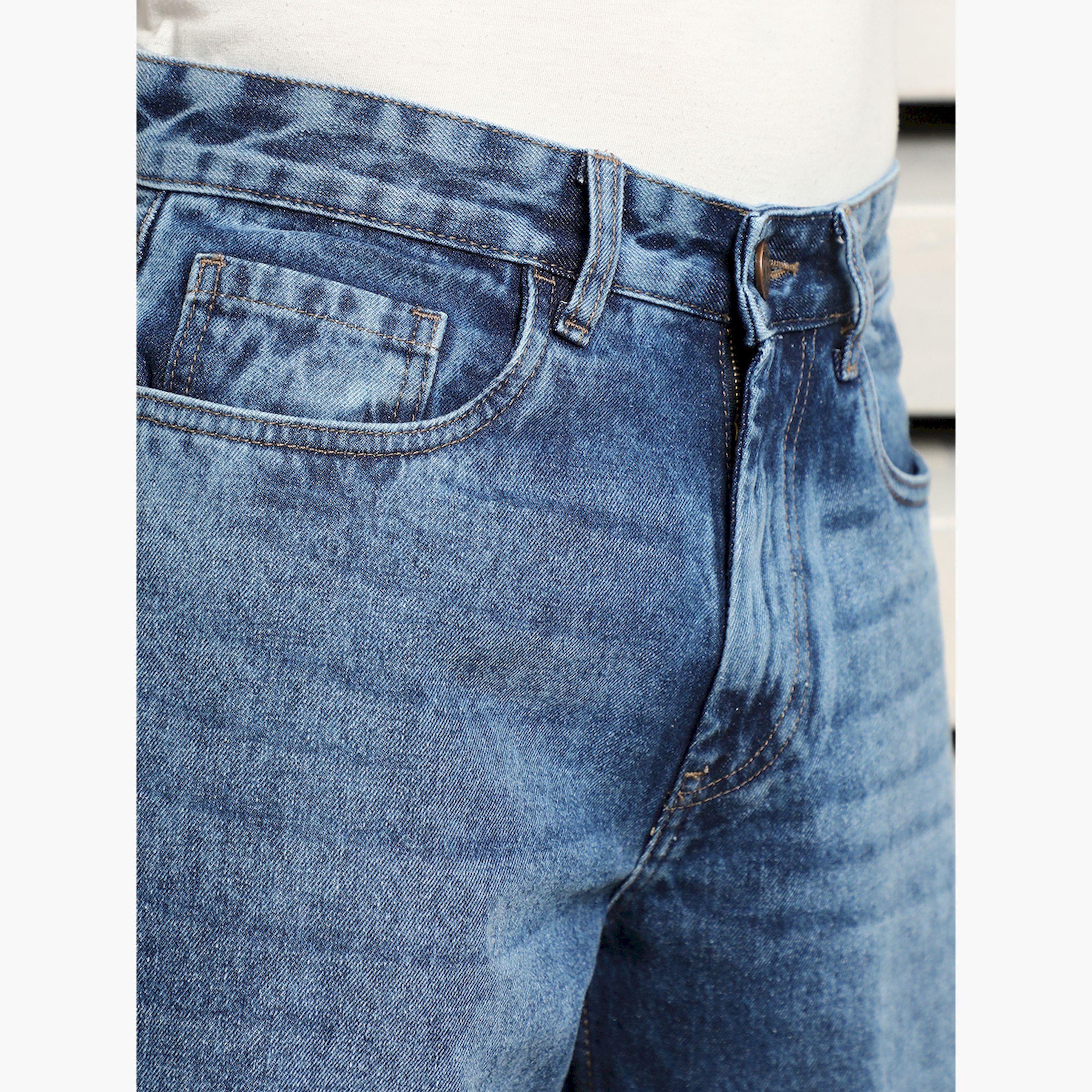 High Star X Styli Mid Rise Regular Fit Faded Jeans-men-clothing-bottoms-jeans-image-4