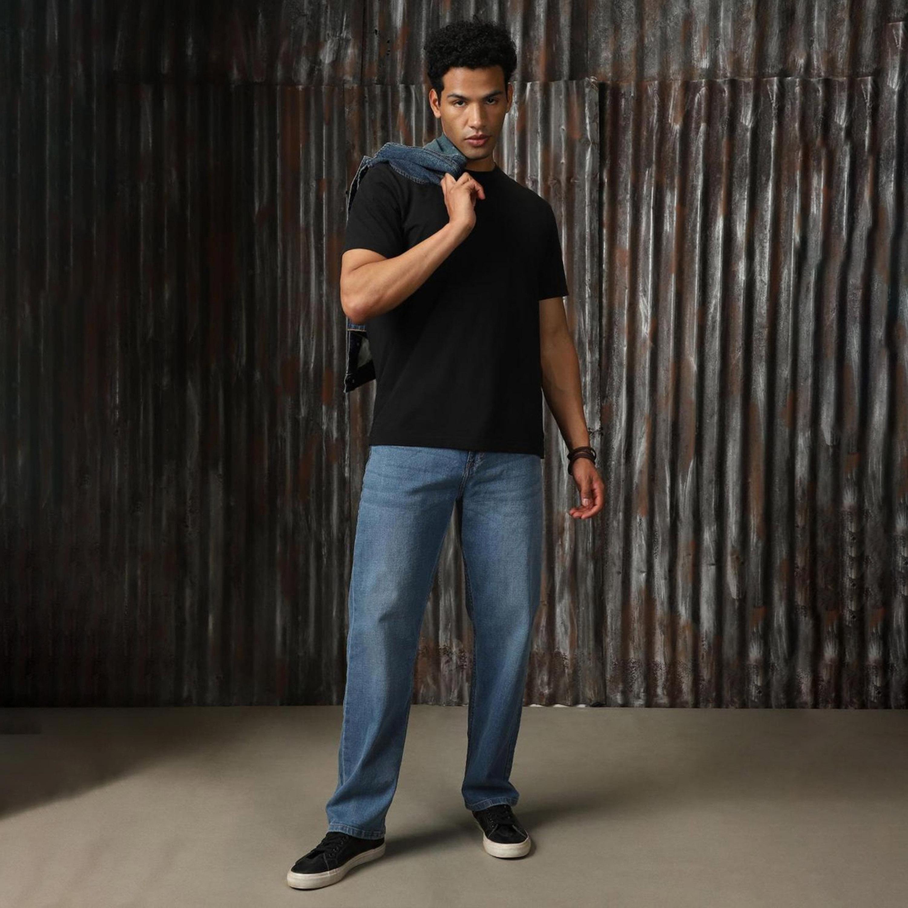 High Star X Styli Men Indigo Jeans-men-clothing-bottoms-jeans-image-1