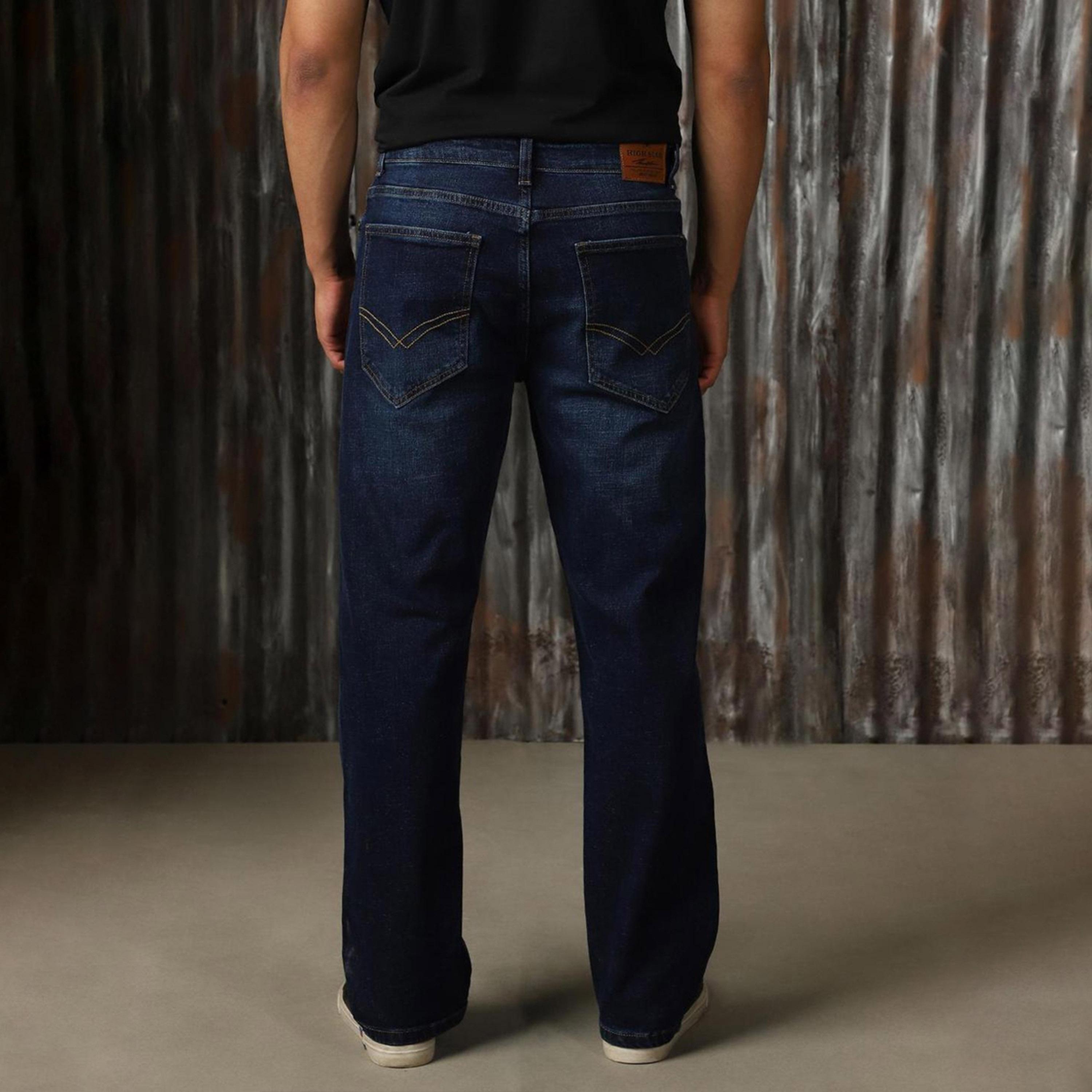 هاي ستار × ستايلي-  بنطال جينز للرجال نيلي-men-clothing-bottoms-jeans-image-3