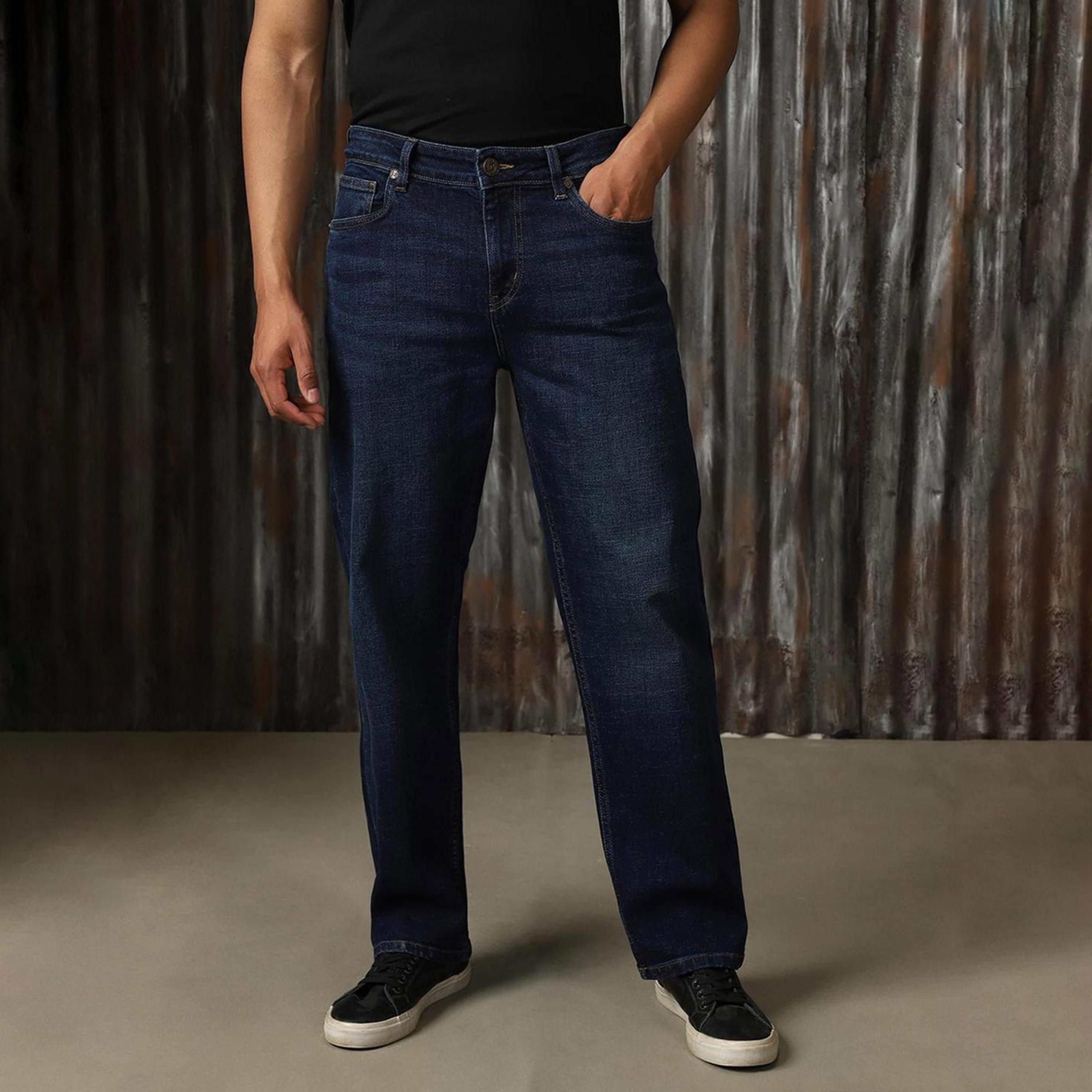 هاي ستار × ستايلي-  بنطال جينز للرجال نيلي-men-clothing-bottoms-jeans-image-5
